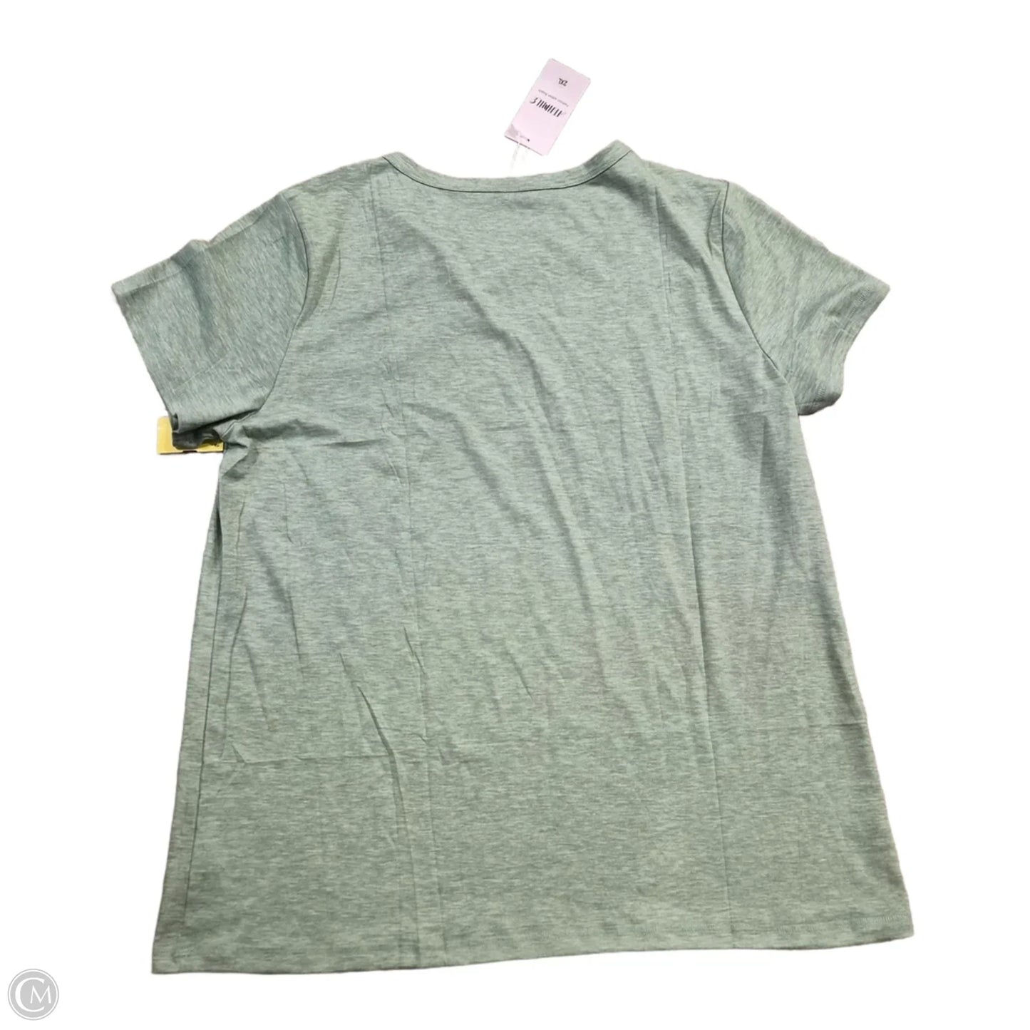 Top Short Sleeve By Cme In Green, Size: Xxl