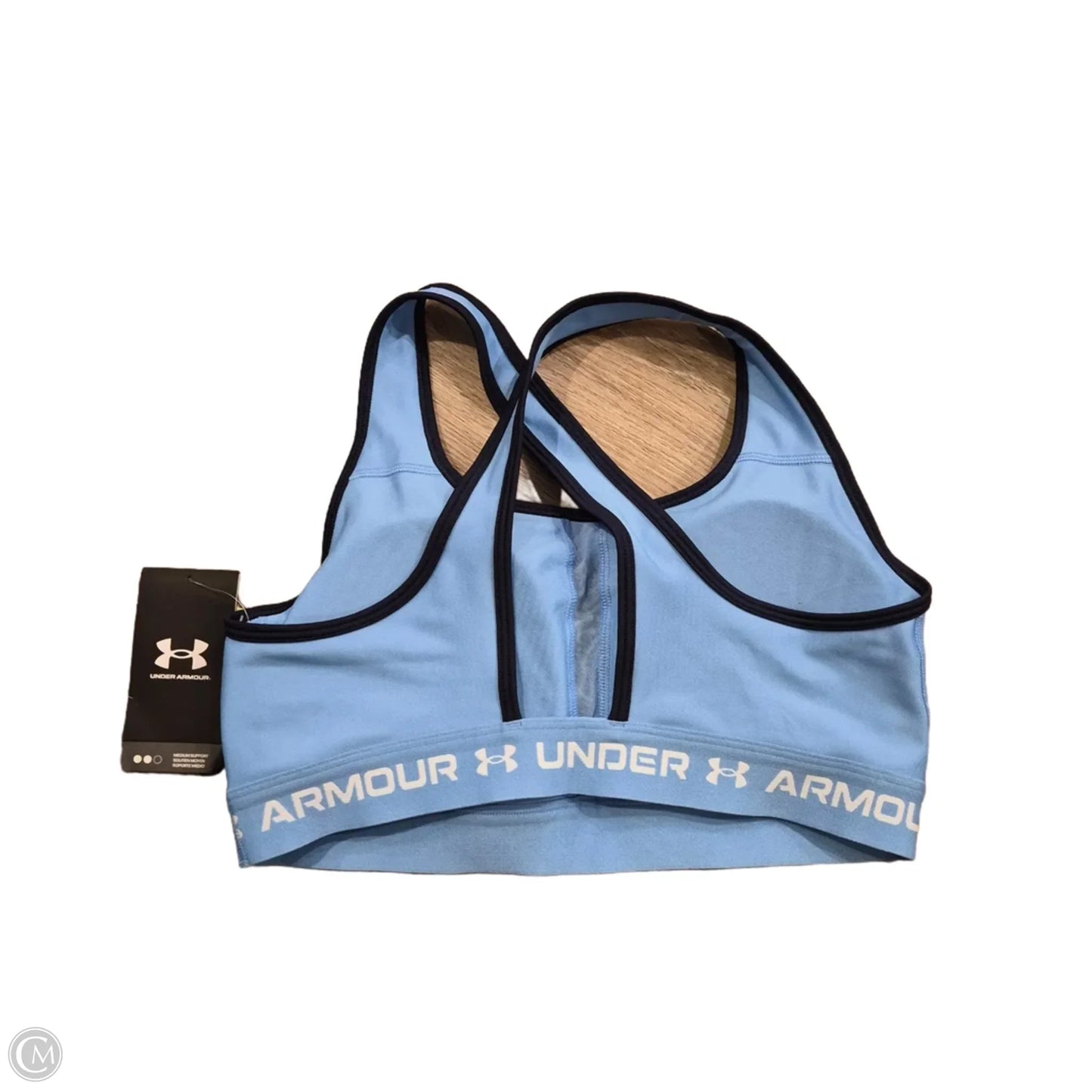 Athletic Bra By Under Armour In Blue, Size: L