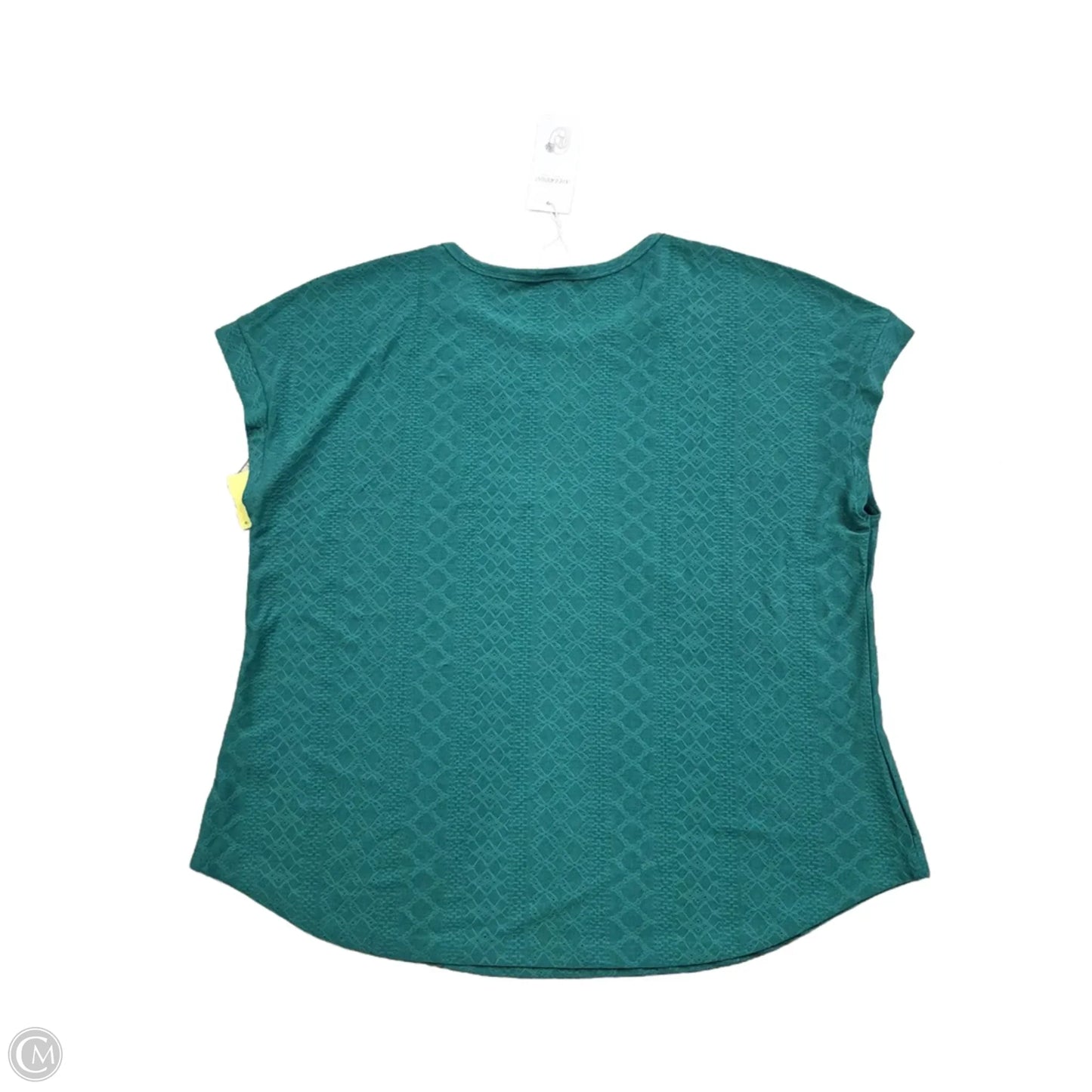 Top Short Sleeve By Cme In Green, Size: Xxl
