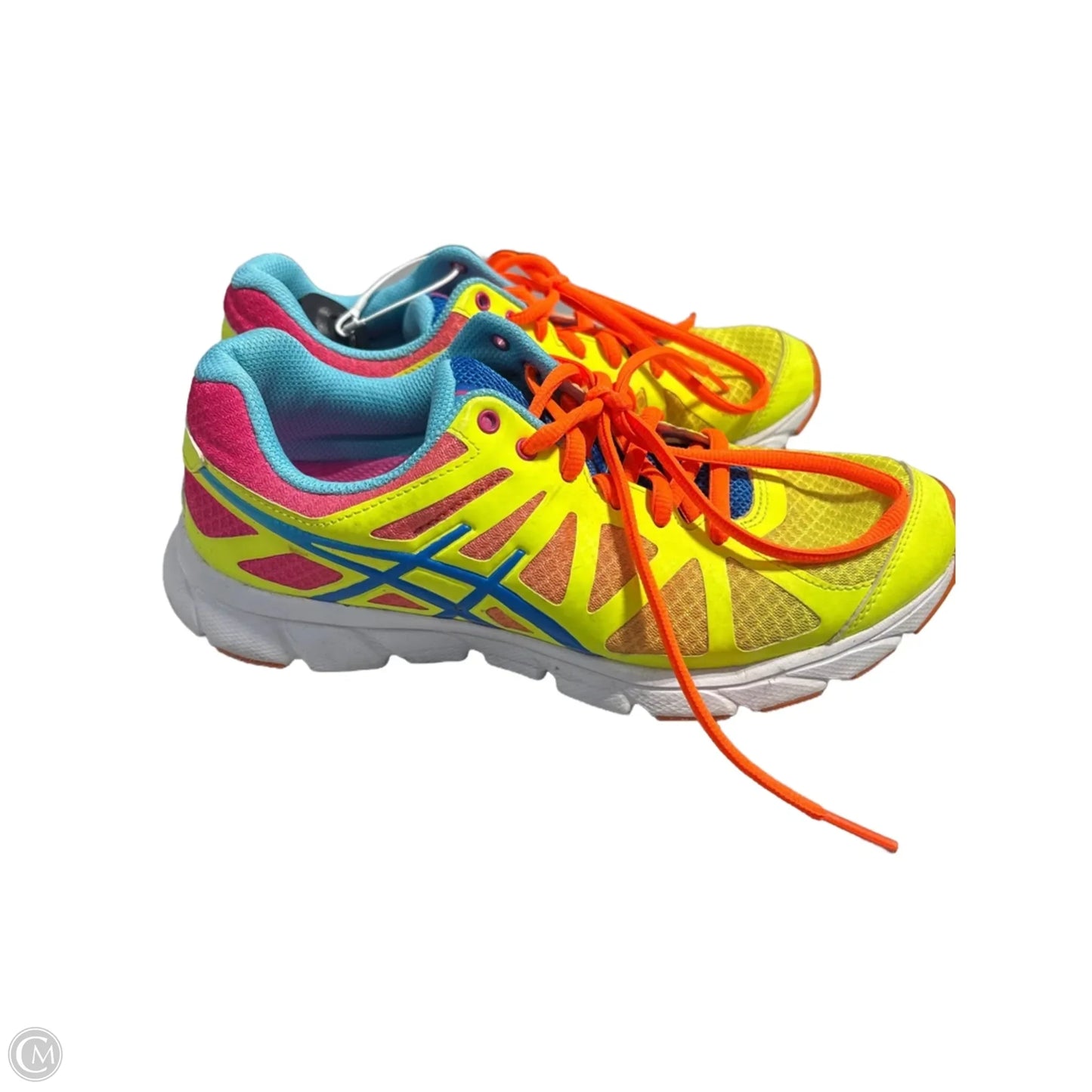 Shoes Sneakers By Asics In Yellow, Size: 8