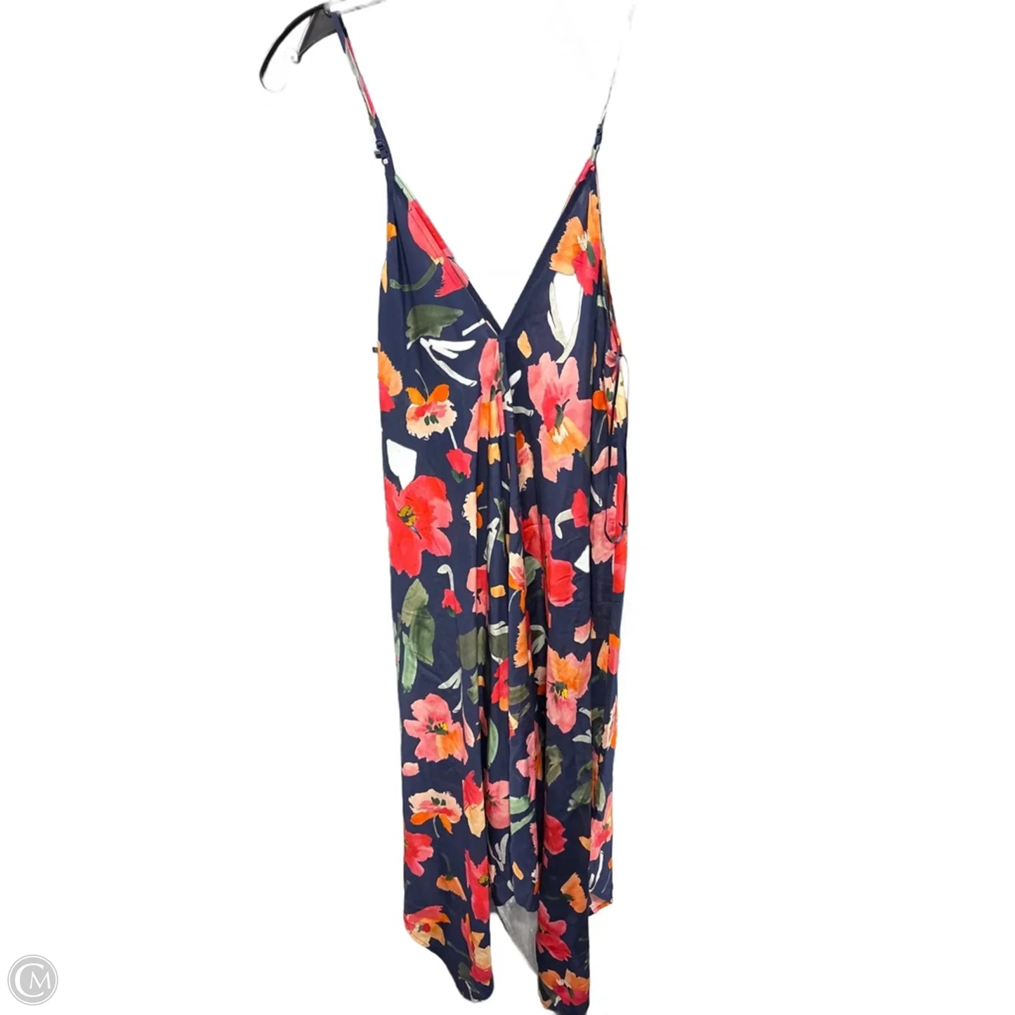 Dress Casual Midi By Seafolly In Floral Print, Size: L