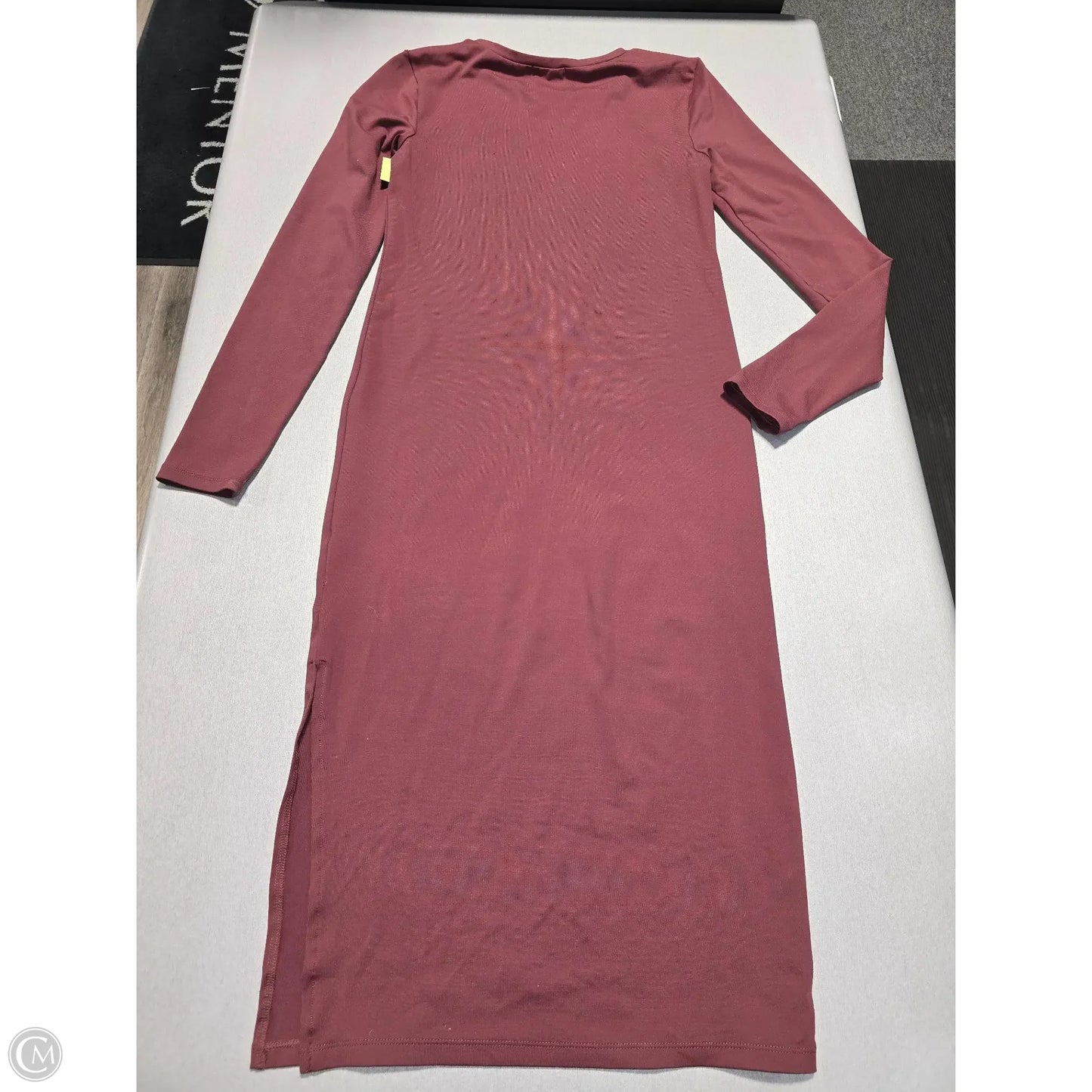 Dress Casual Maxi By Leith In Maroon, Size: S