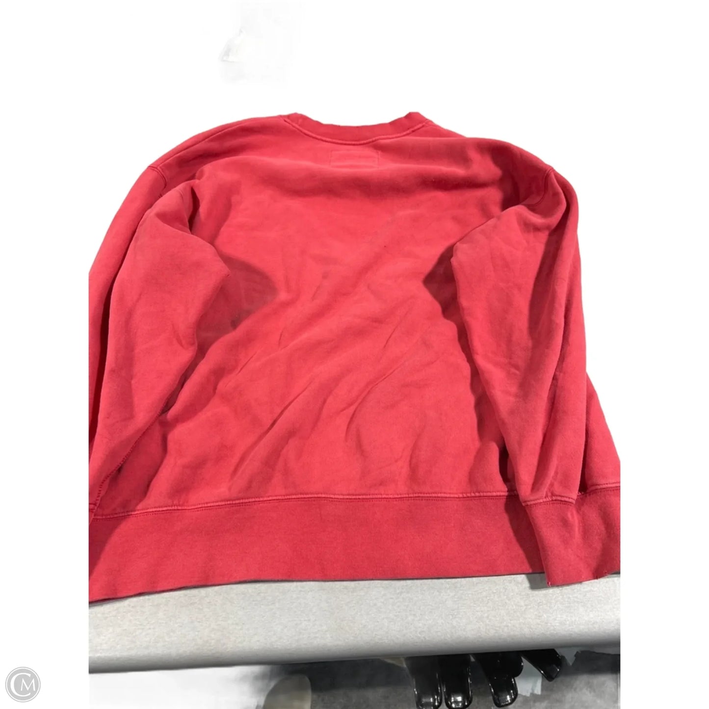Sweatshirt Collar By American Eagle In Red, Size: M