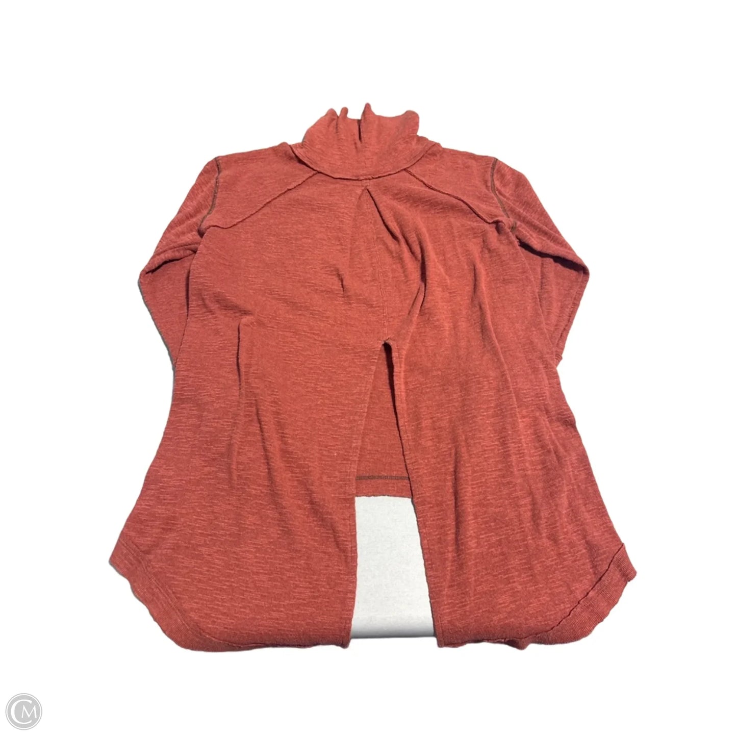 Top Long Sleeve By Free People In Orange, Size: M