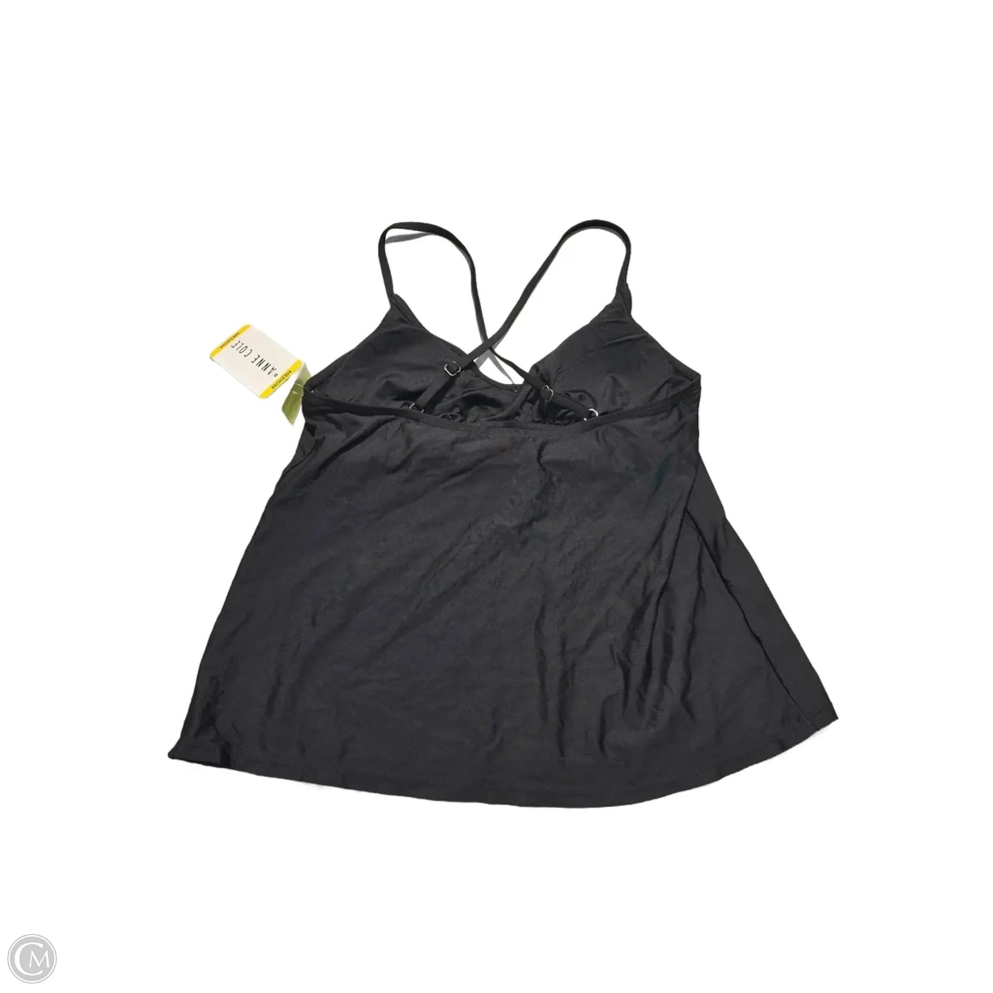 Swimsuit Top By Anne Cole In Black, Size: M