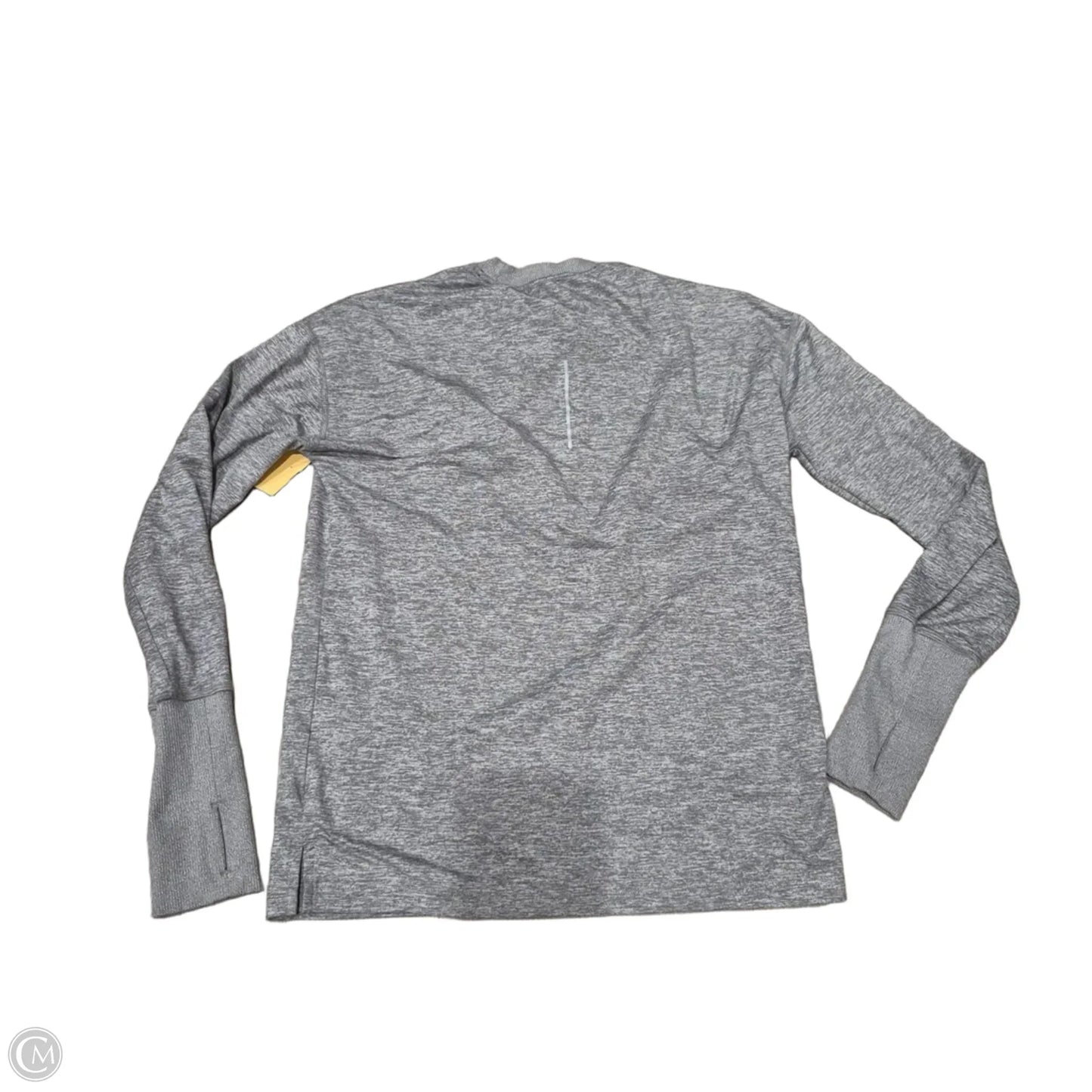 Top Long Sleeve By Nike In Grey, Size: Xs