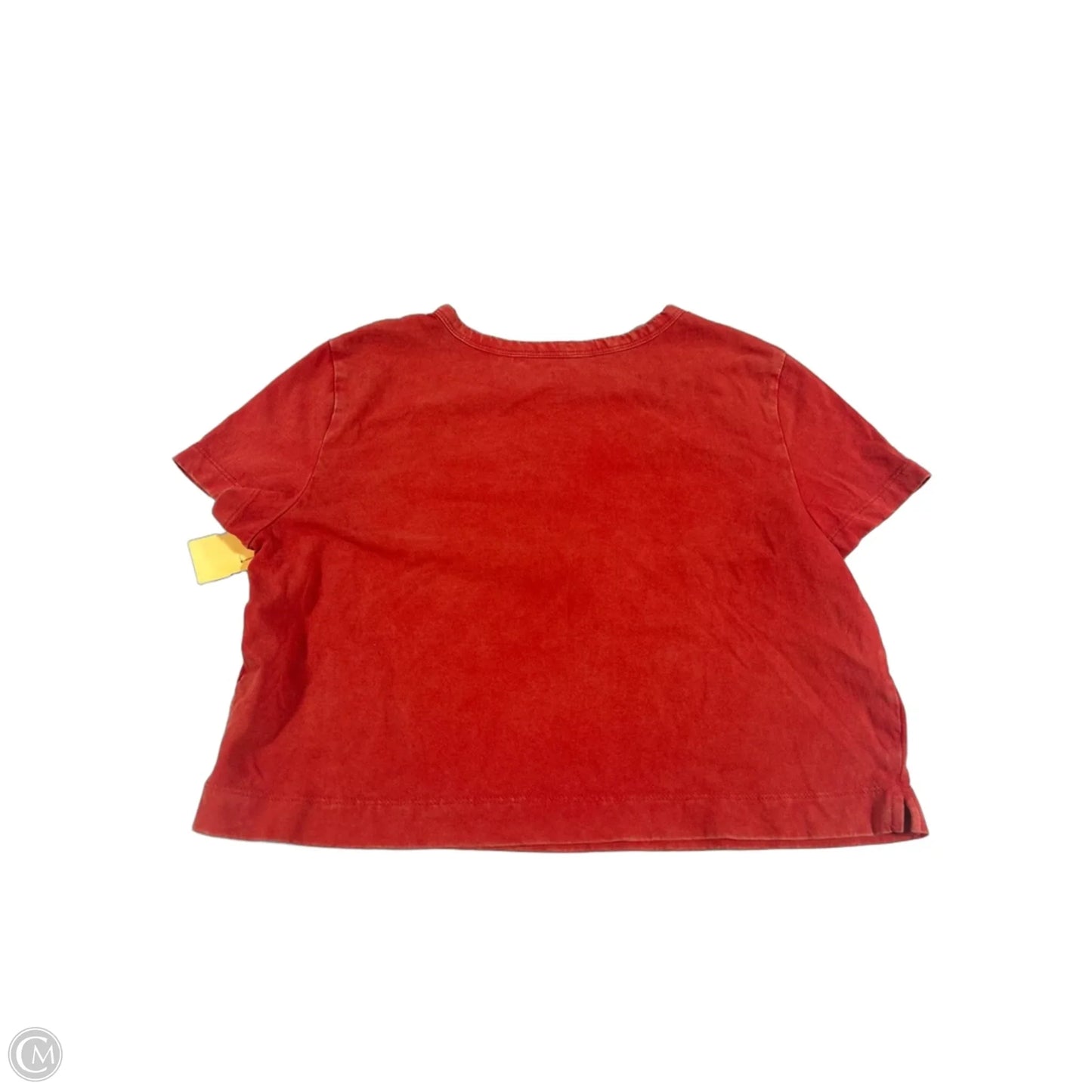 Top Short Sleeve By Gap In Red, Size: Mp