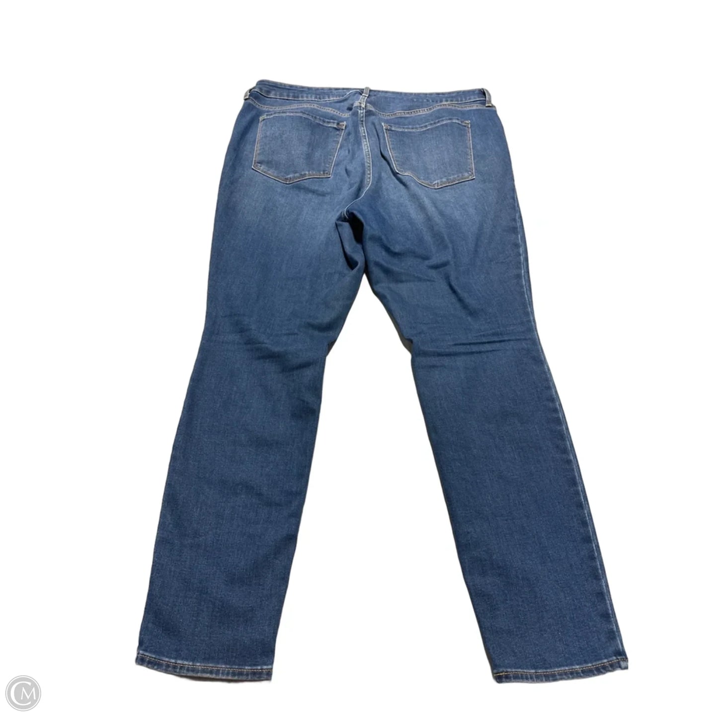 Jeans Skinny By Old Navy In Blue Denim, Size: 18