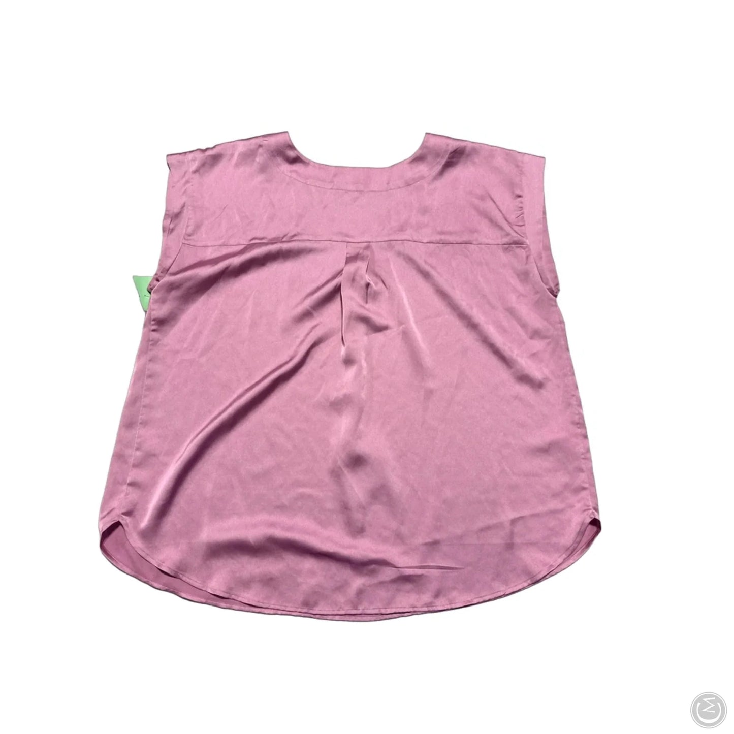 Top Short Sleeve By Loft In Purple, Size: Xl
