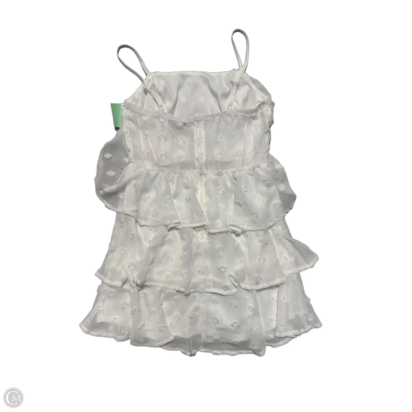 Dress Casual Short By Mi Ami In White, Size: S