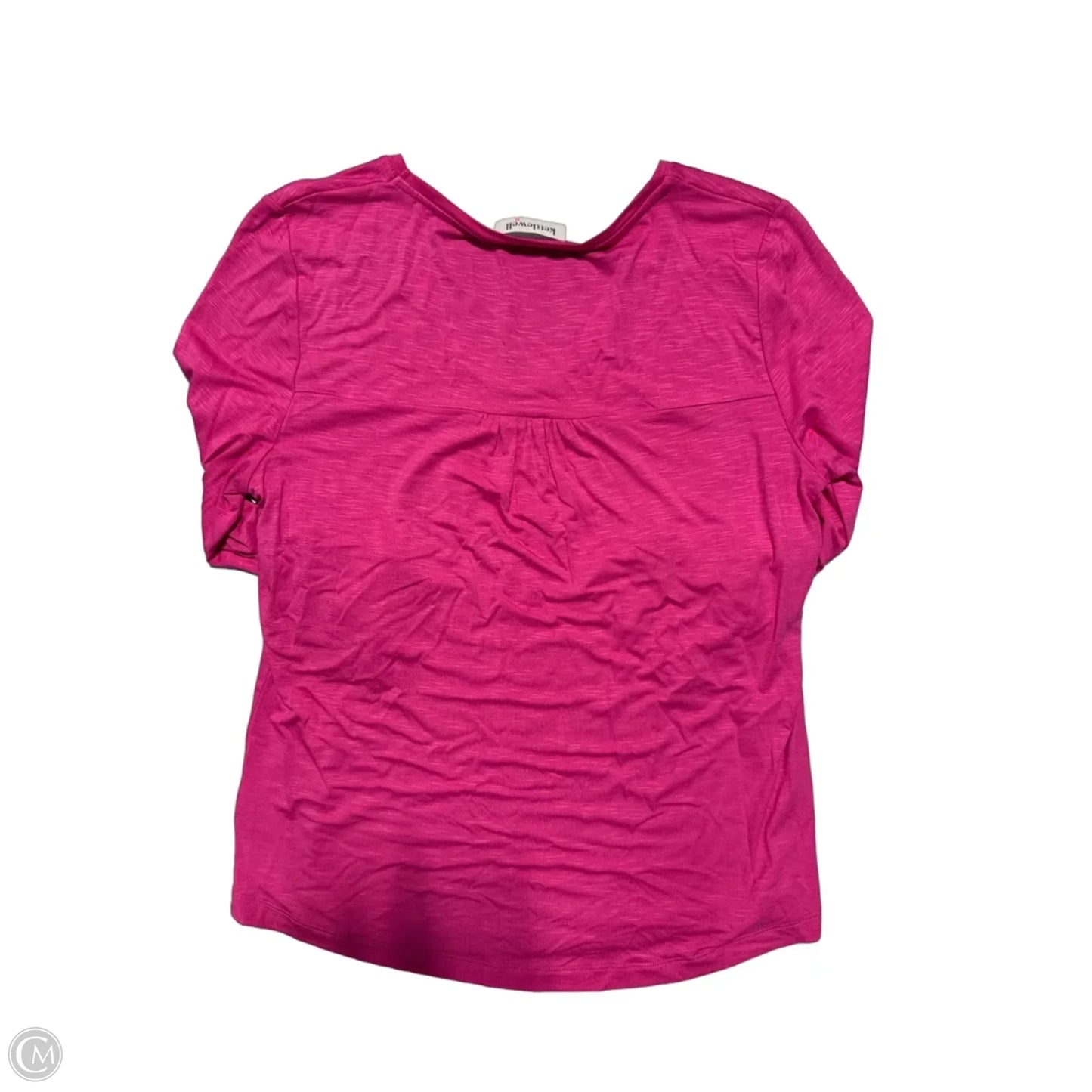 Top Long Sleeve By Kettlewell In Pink, Size: M