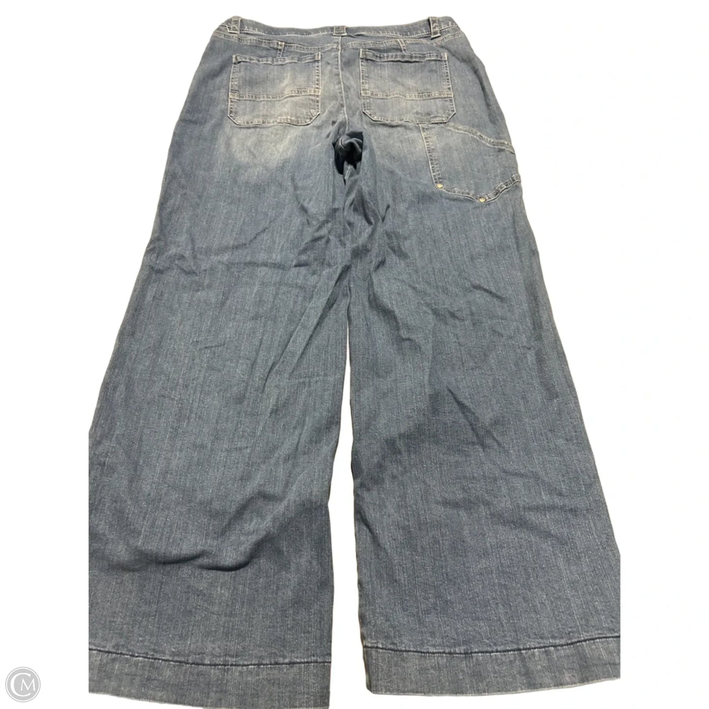 Jeans Wide Leg By Democracy In Blue Denim, Size: 16