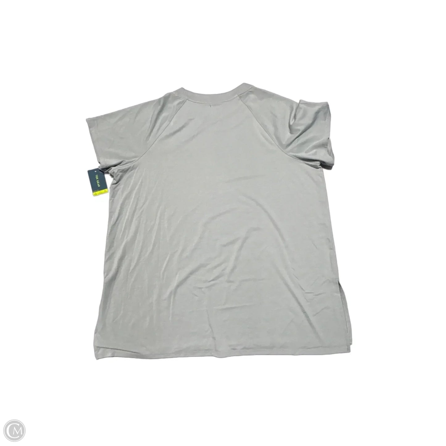 Top Short Sleeve By Tek Gear In Green, Size: 1x