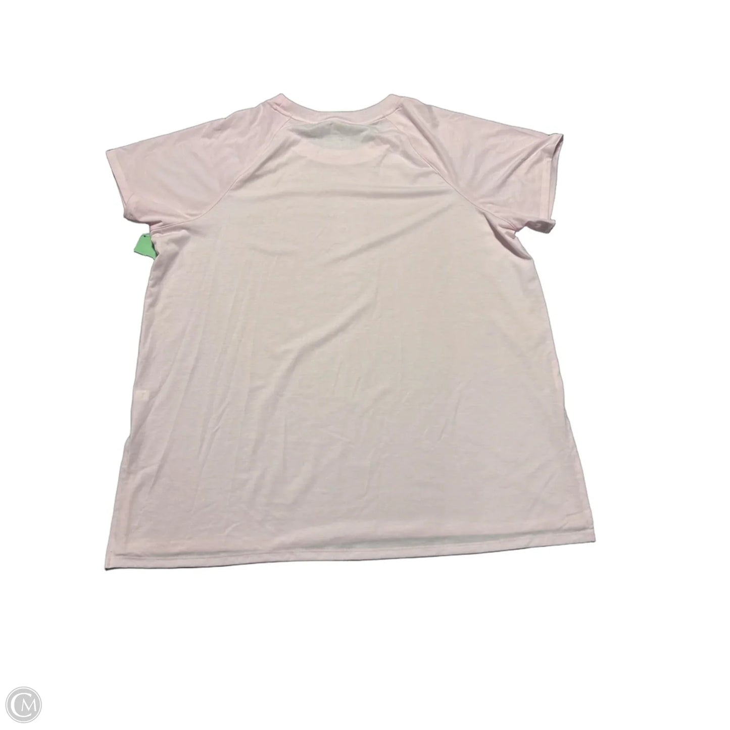 Top Short Sleeve By Tek Gear In Pink, Size: 1x