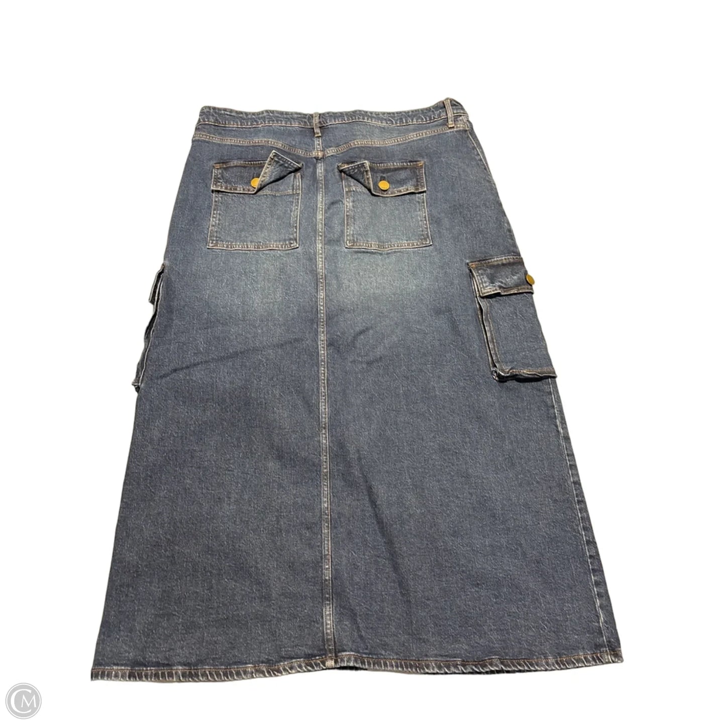 Skirt Maxi By Ana In Blue Denim, Size: 18