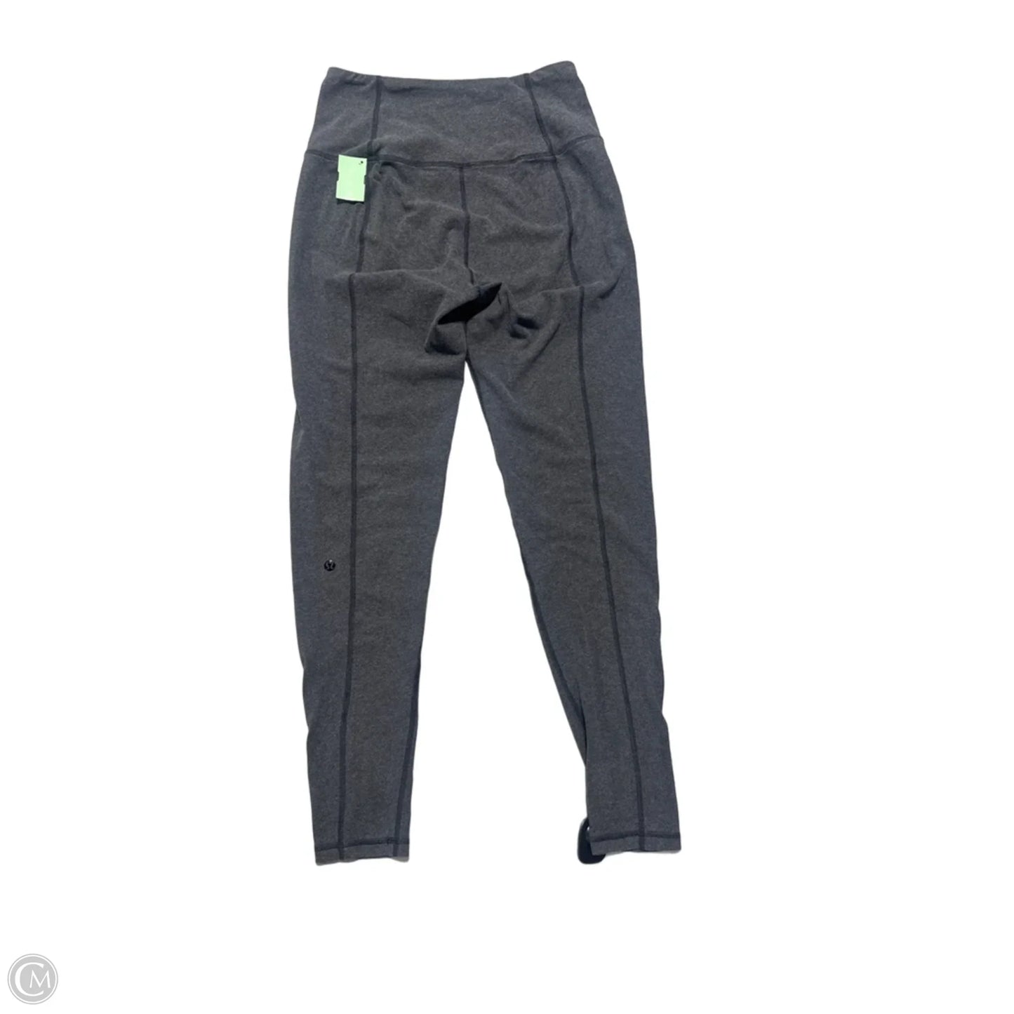 Athletic Leggings By Lululemon In Grey, Size: 4