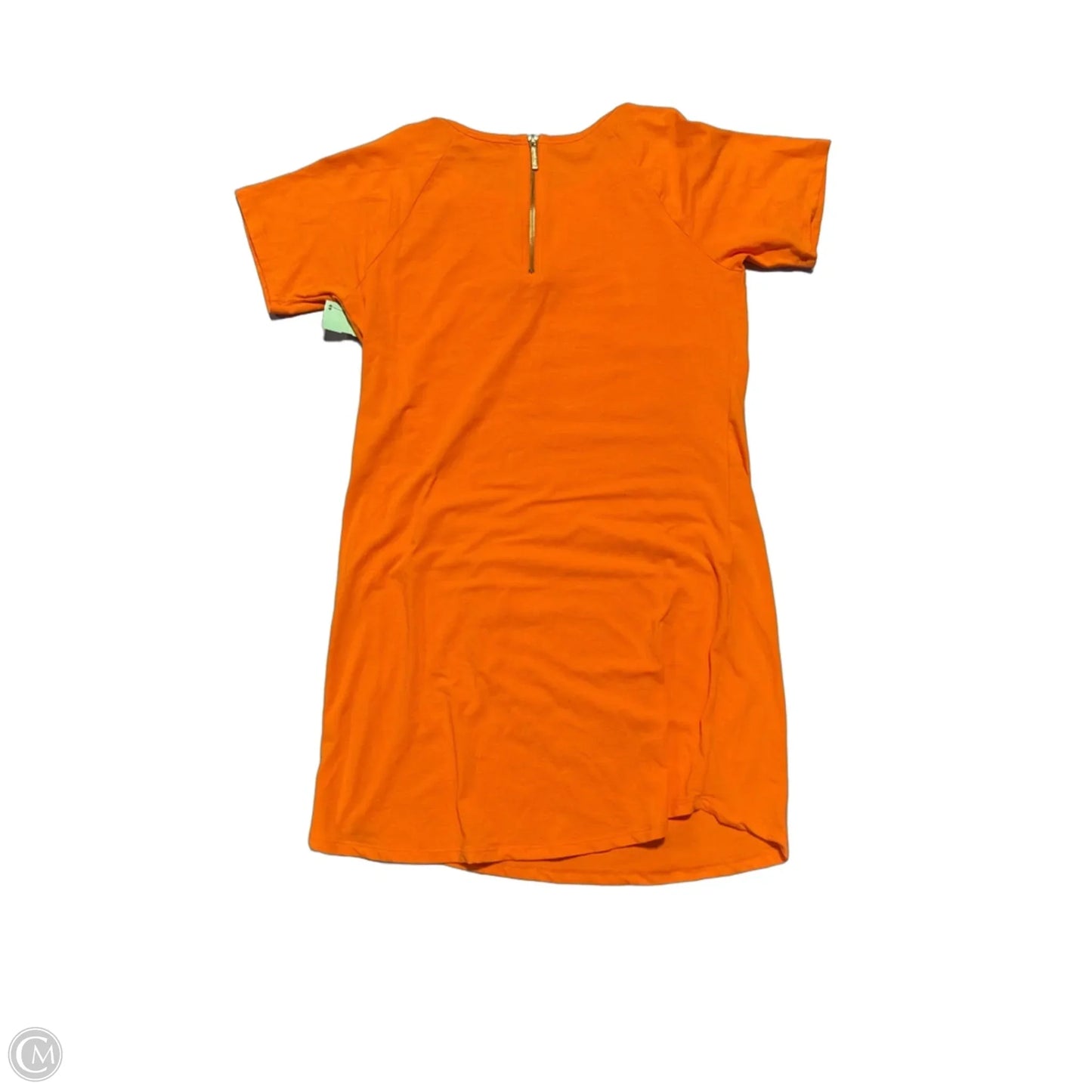 Dress Casual Midi By Michael By Michael Kors In Orange, Size: M