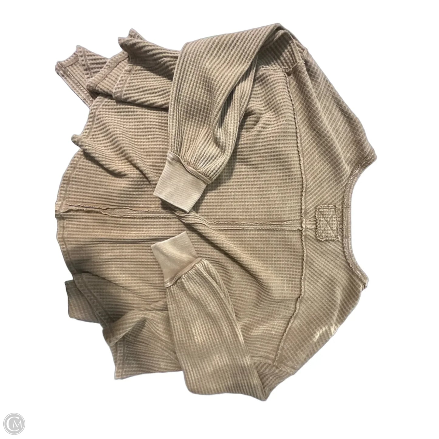 Top Long Sleeve By We The Free In Green, Size: Xs