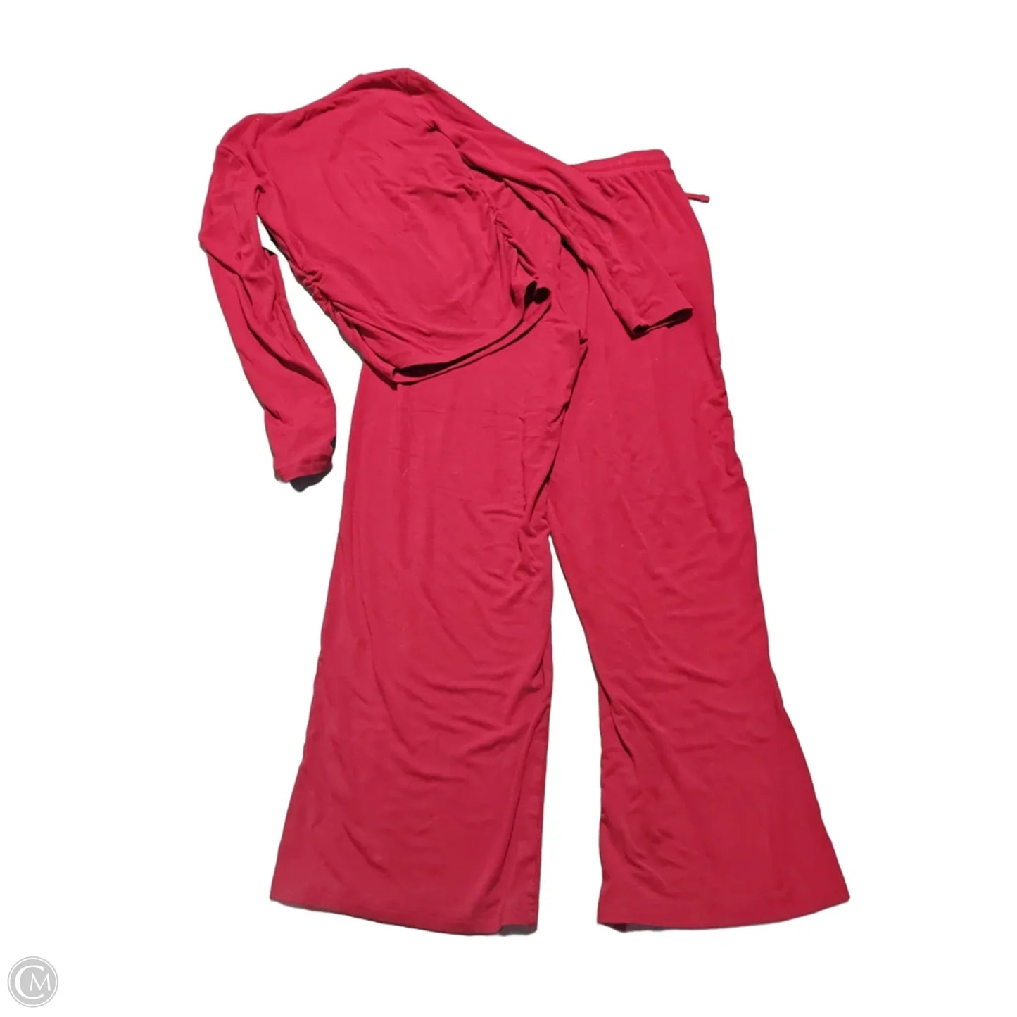 Lounge Set Pants By Automet In Red, Size: S
