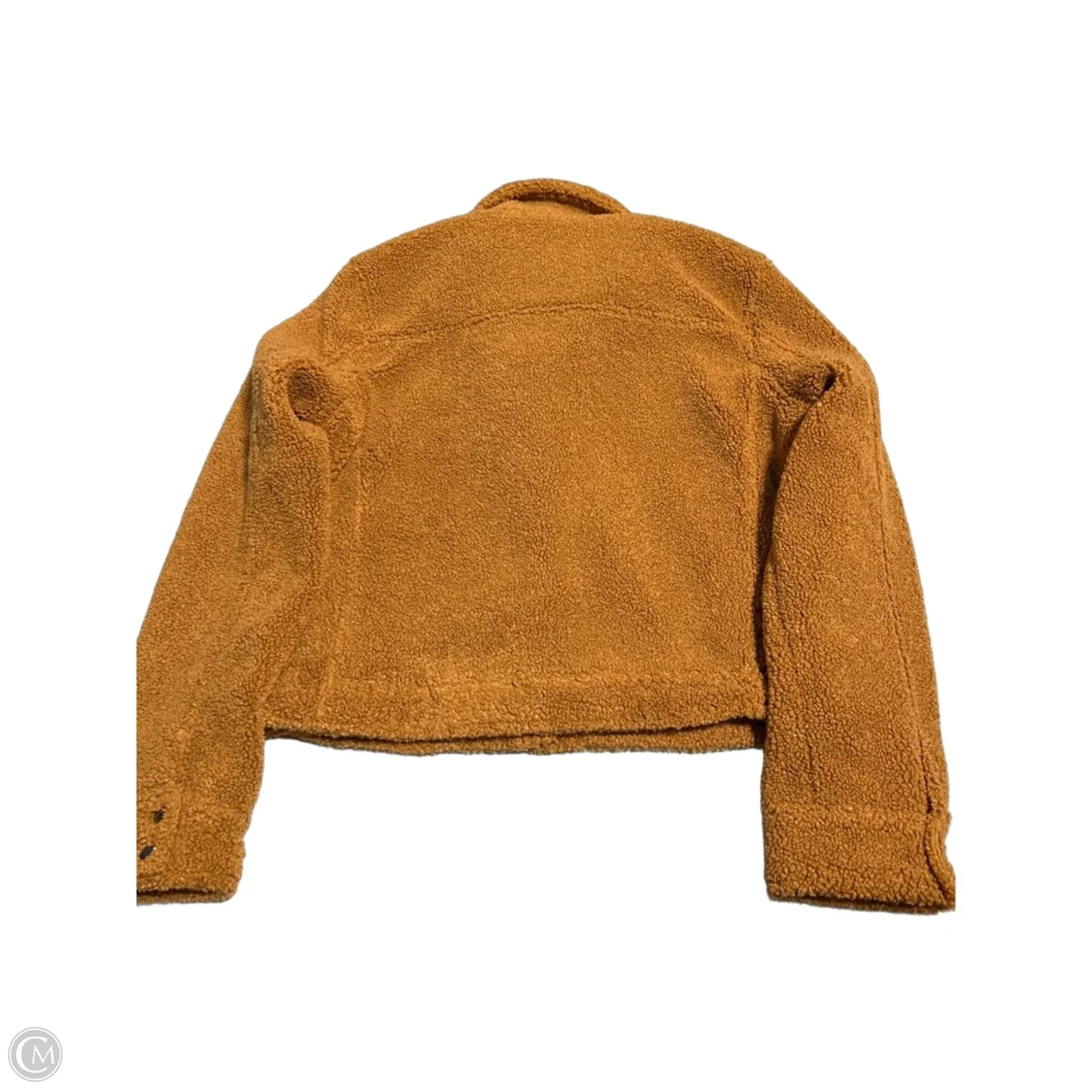 Jacket Faux Fur & Sherpa By Shinestar In Tan, Size: L