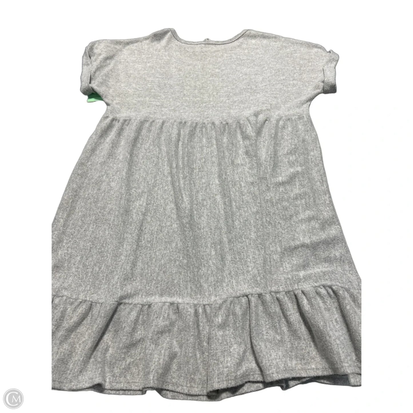 Dress Casual Midi By Beeson River In Grey, Size: Xxl