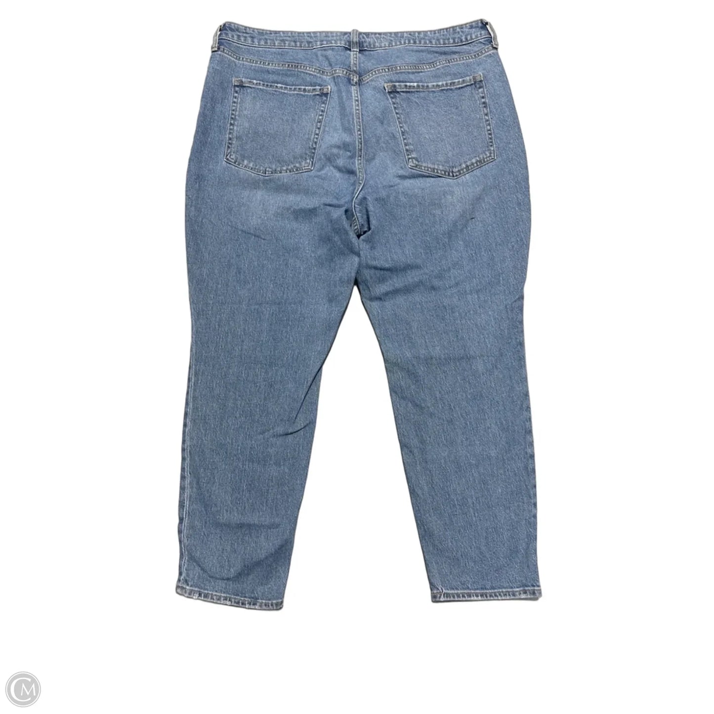 Jeans Straight By Old Navy In Blue Denim, Size: 18