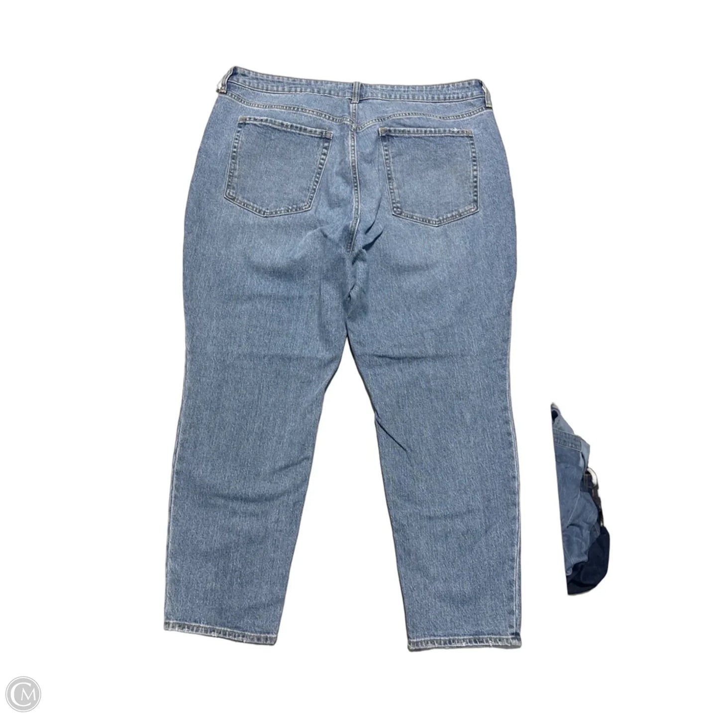 Jeans Straight By Old Navy In Blue Denim, Size: 18