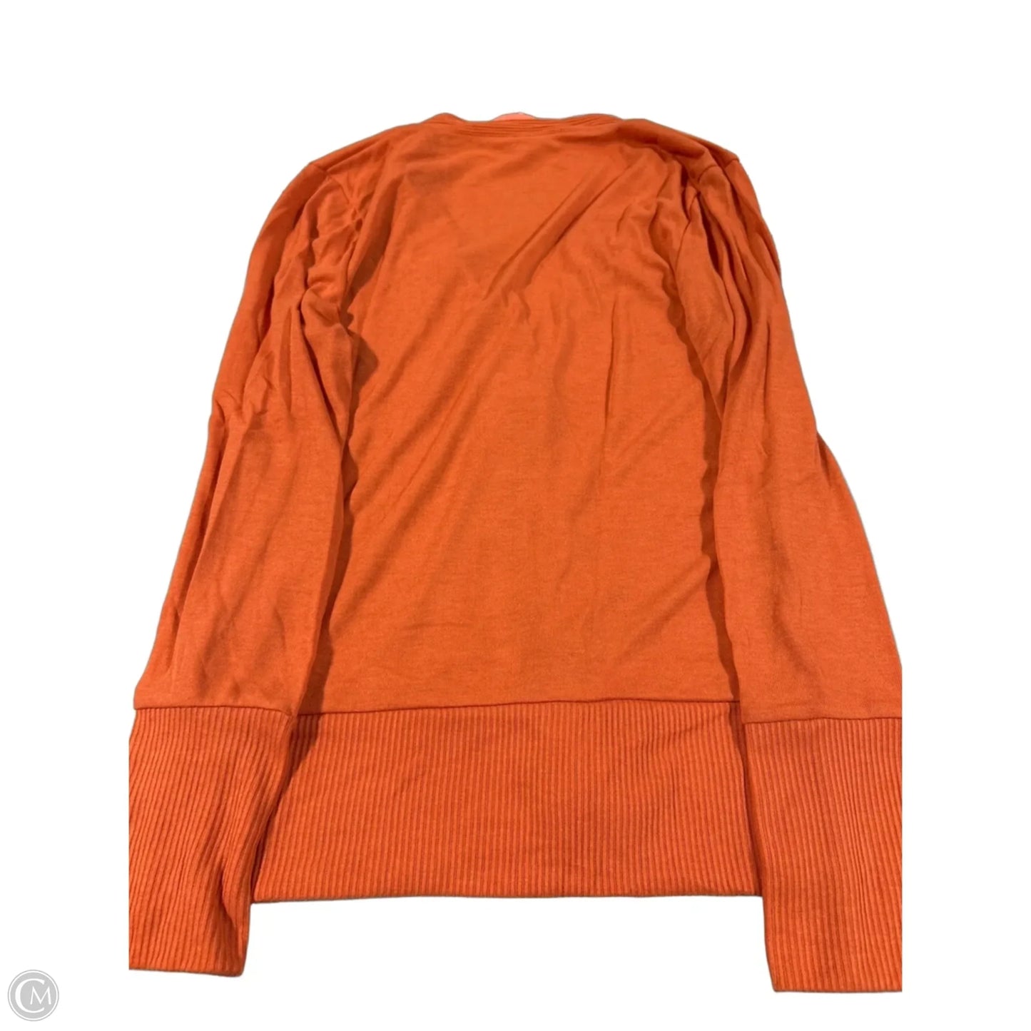 Cardigan By Zenana Outfitters In Orange, Size: Xl
