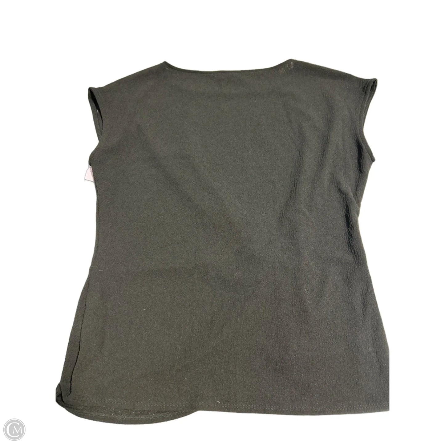 Top Short Sleeve By Vince Camuto In Black, Size: M