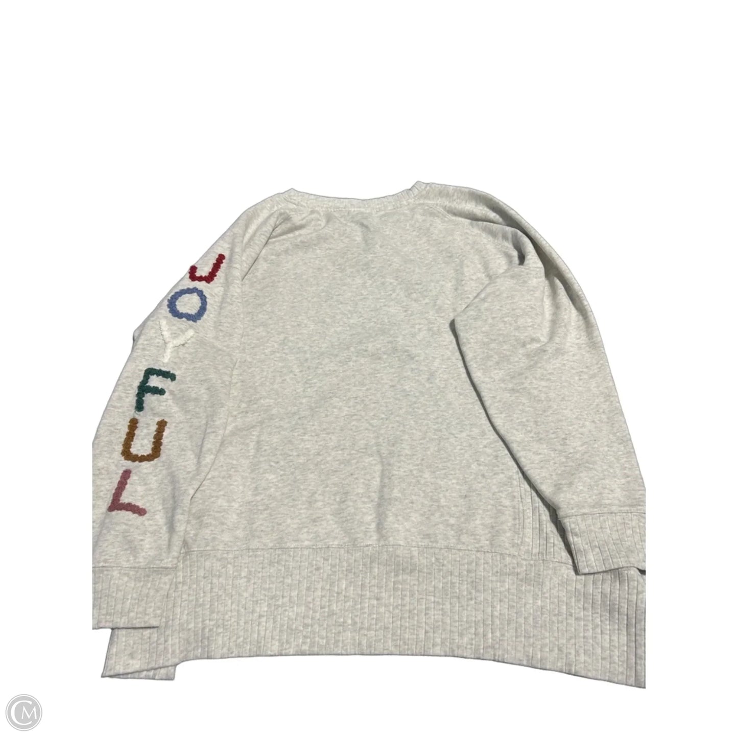 Top Long Sleeve By Maurices In Grey, Size: 2x