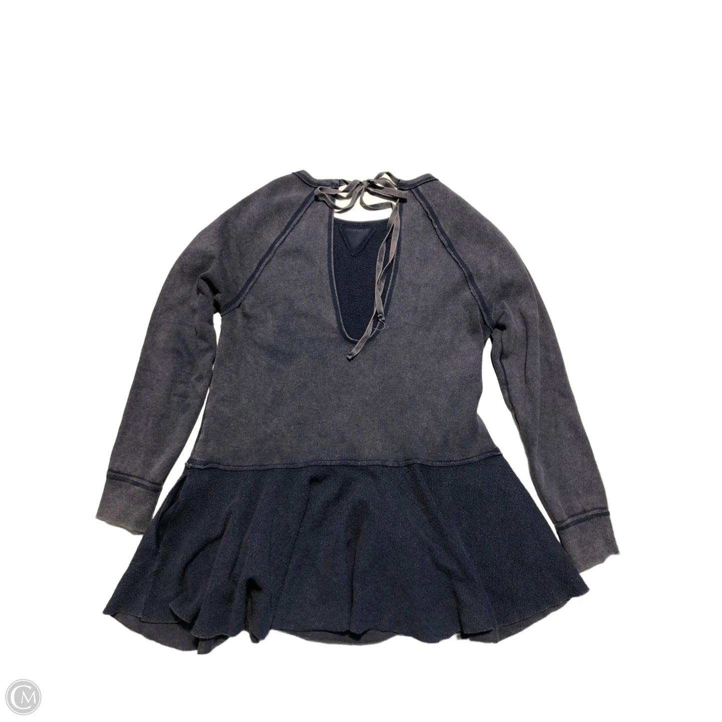 Top Long Sleeve By Free People In Blue, Size: Xs