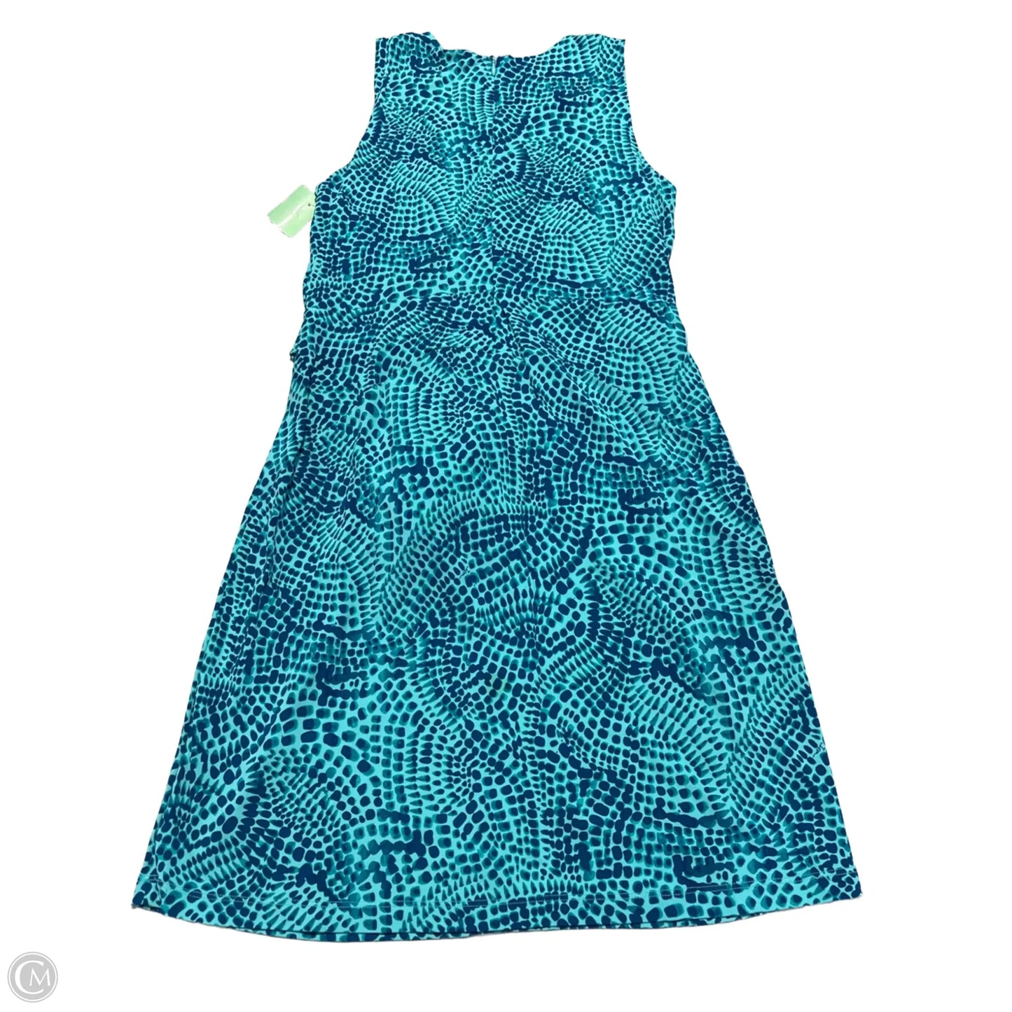 Dress Casual Midi By Banana Republic In Blue, Size: L