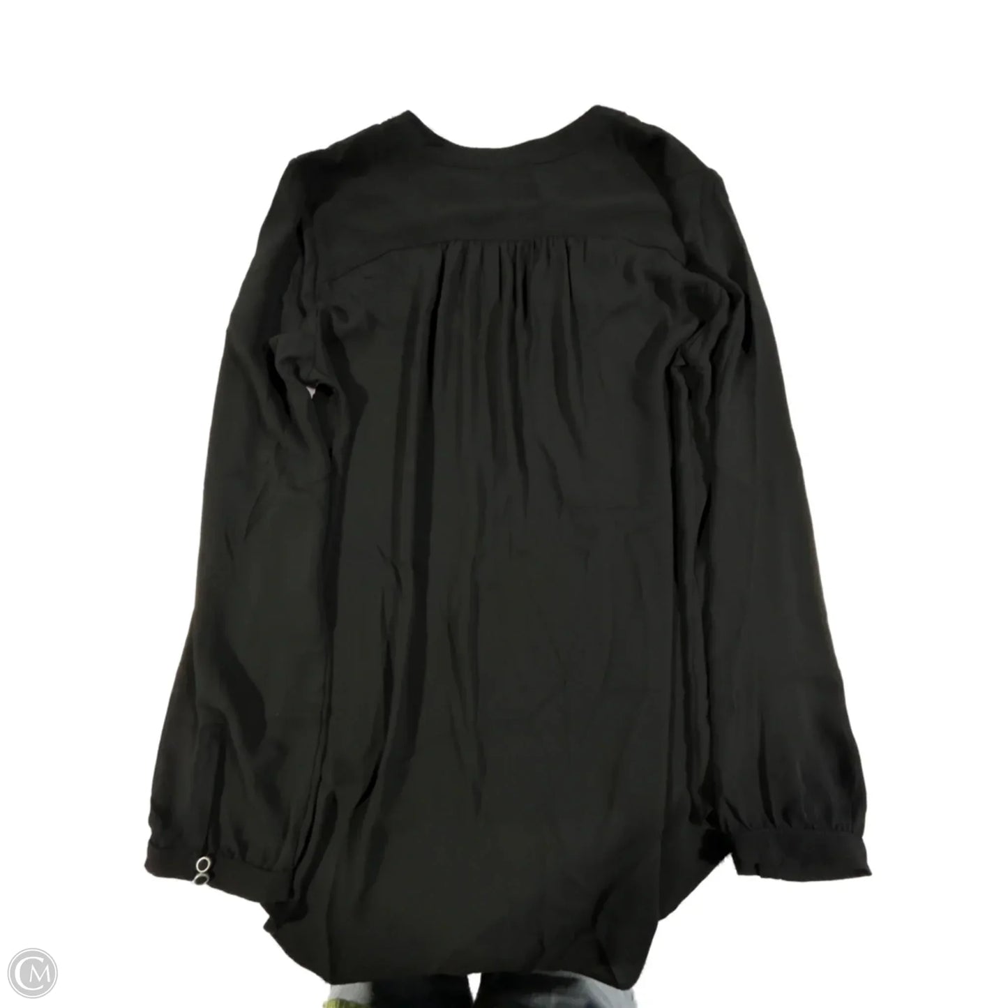 Blouse Long Sleeve By Hd In Paris In Black, Size: L