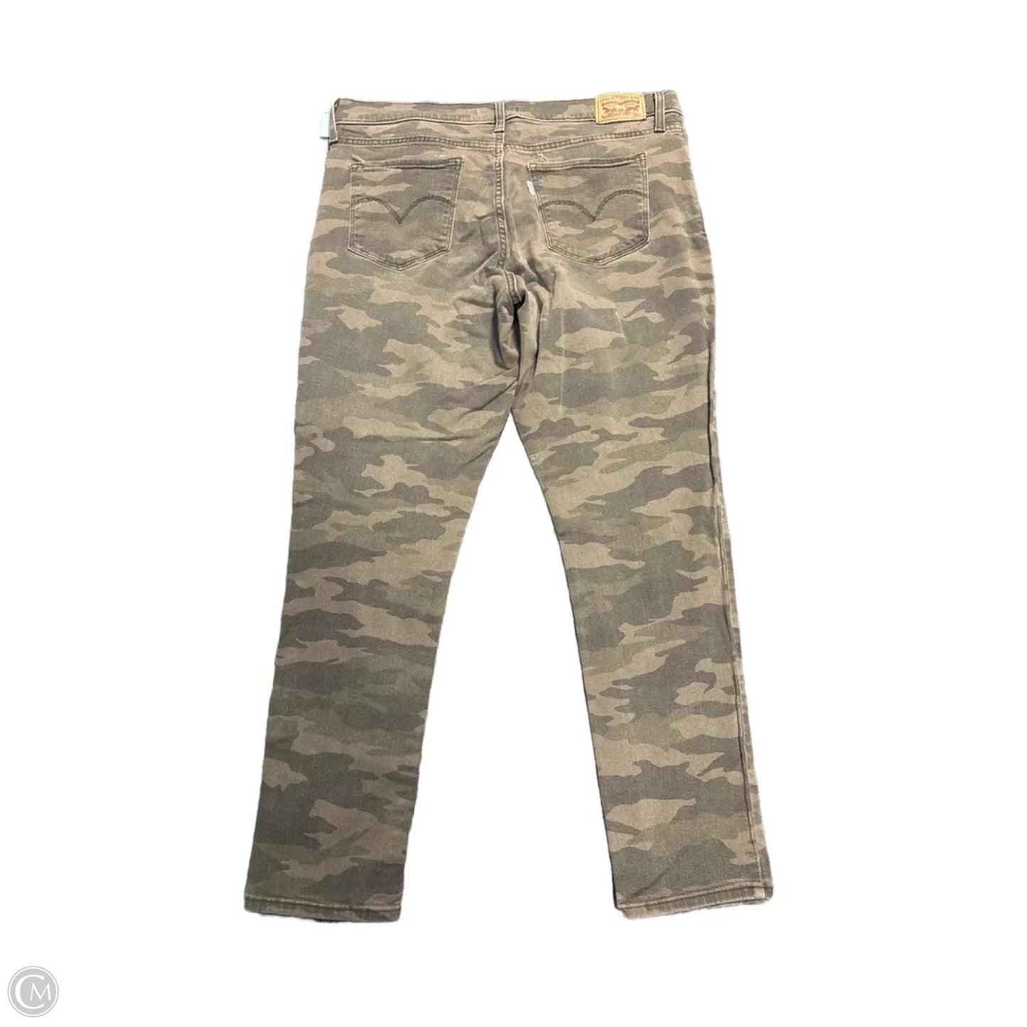 Pants Leggings By Levis In Camouflage Print, Size: 14