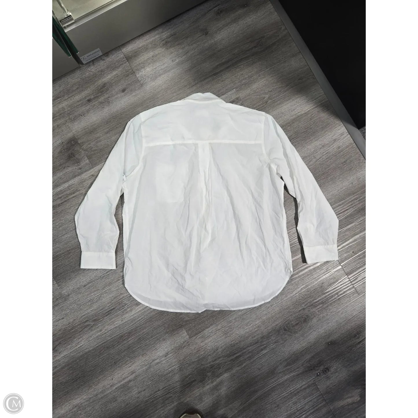 Top Long Sleeve Basic By Universal Thread In White, Size: Xl