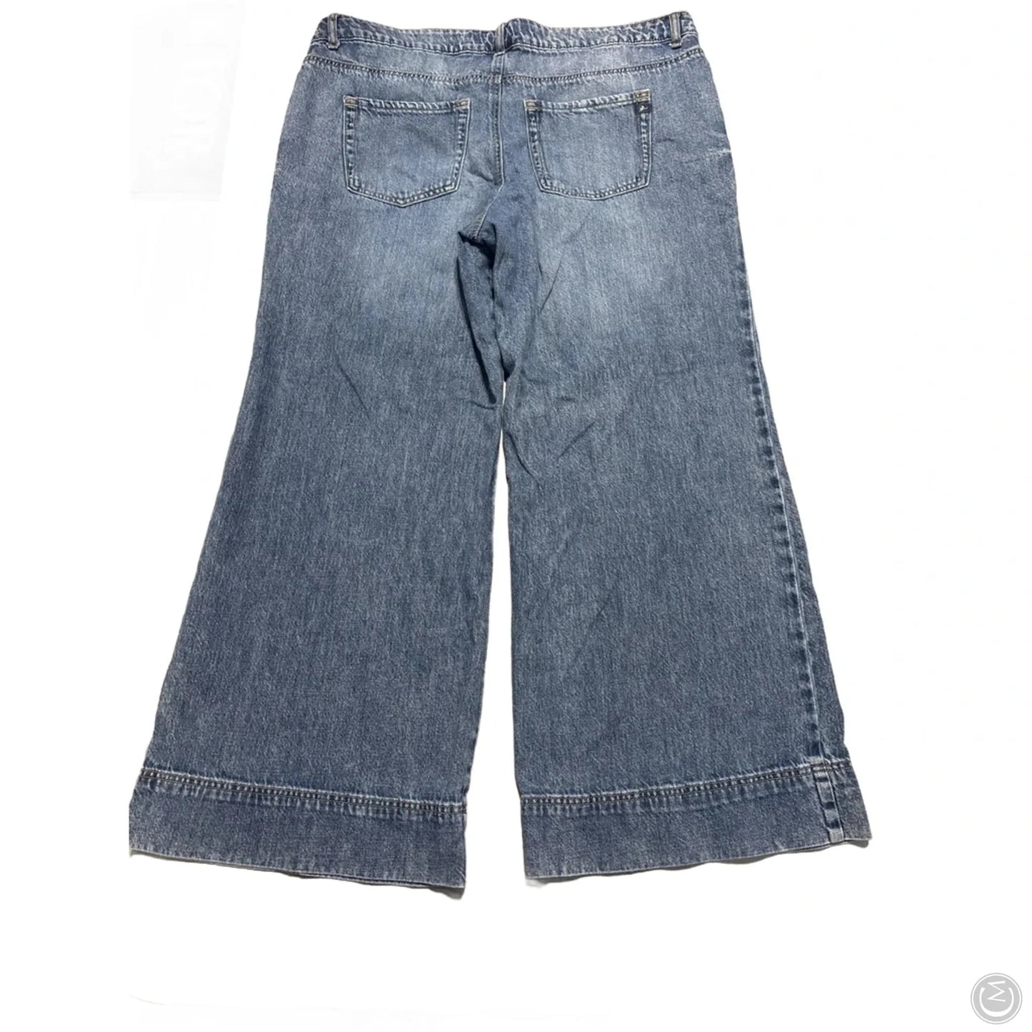 Jeans Flared By Maurices In Blue Denim, Size: 18