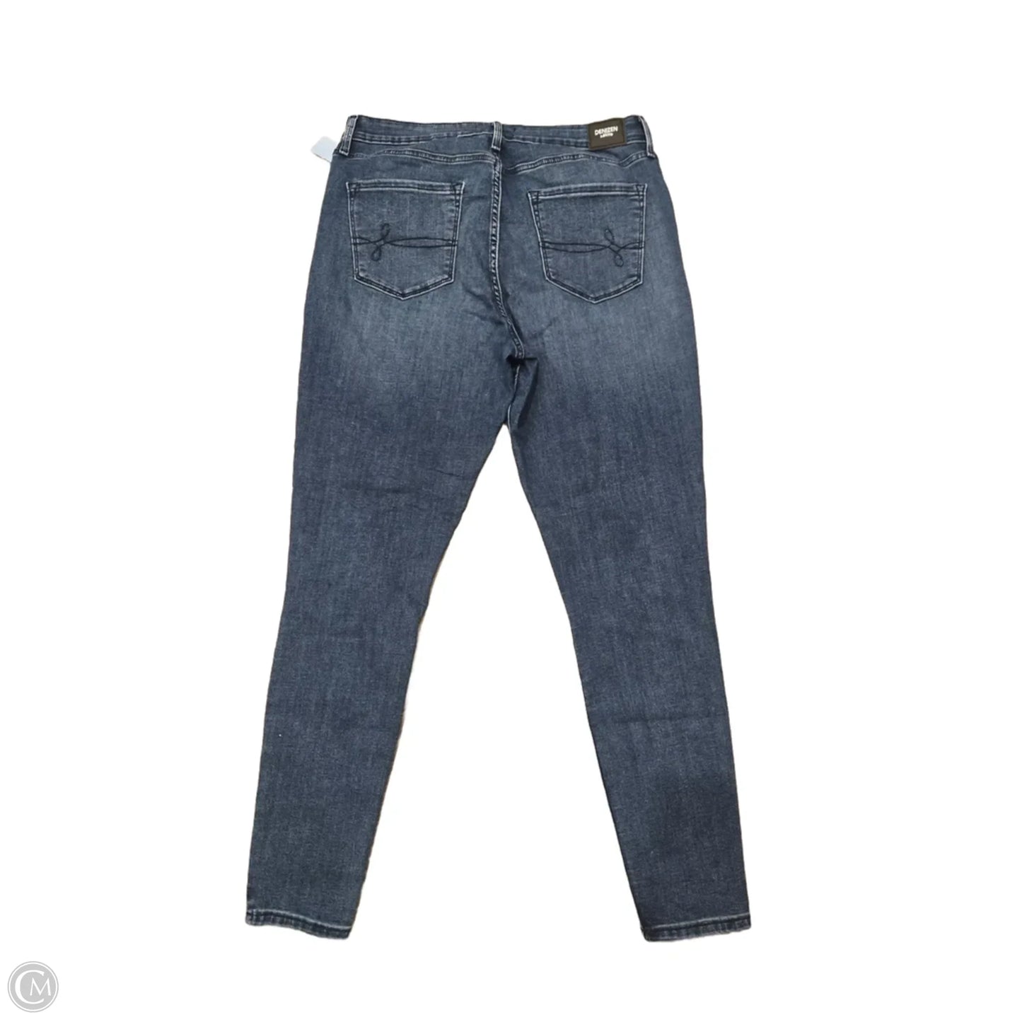 Jeans Straight By Denizen By Levis In Blue Denim, Size: 16