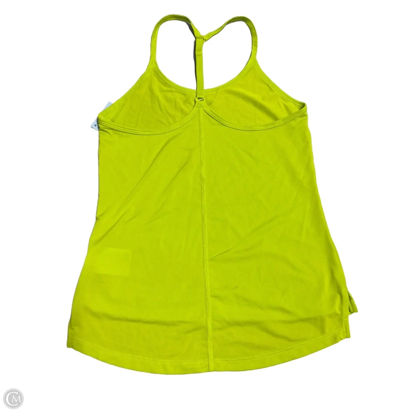 Athletic Tank Top By Nike Apparel In Yellow, Size: Xs