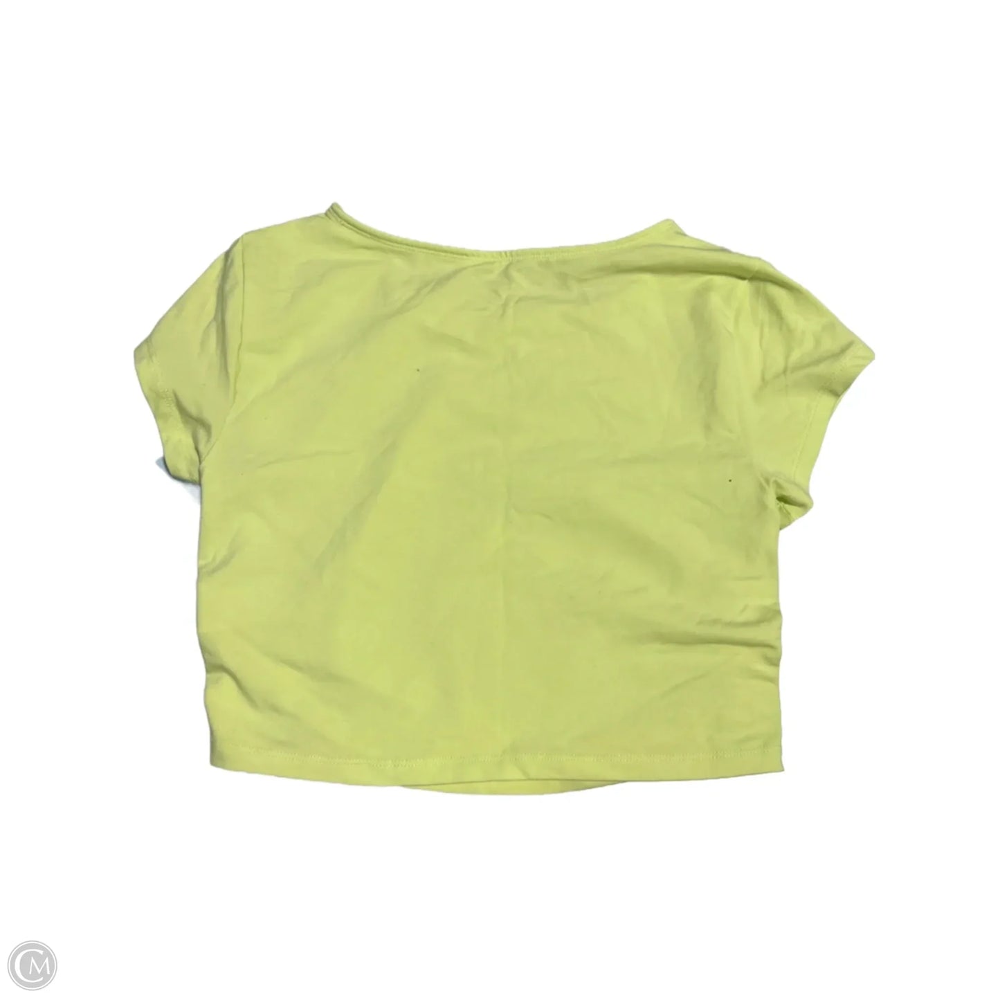 Athletic Top Short Sleeve By Old Navy In Yellow, Size: Xl