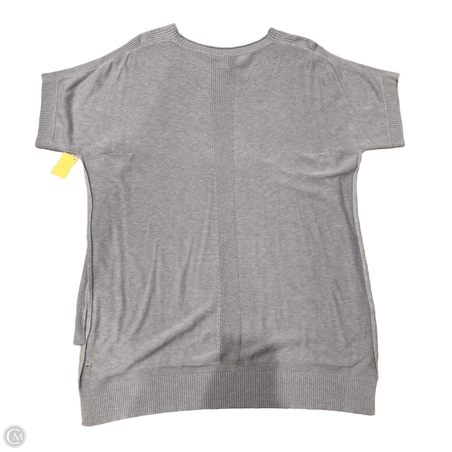 Tunic Short Sleeve By Lululemon In Grey, Size: osfm
