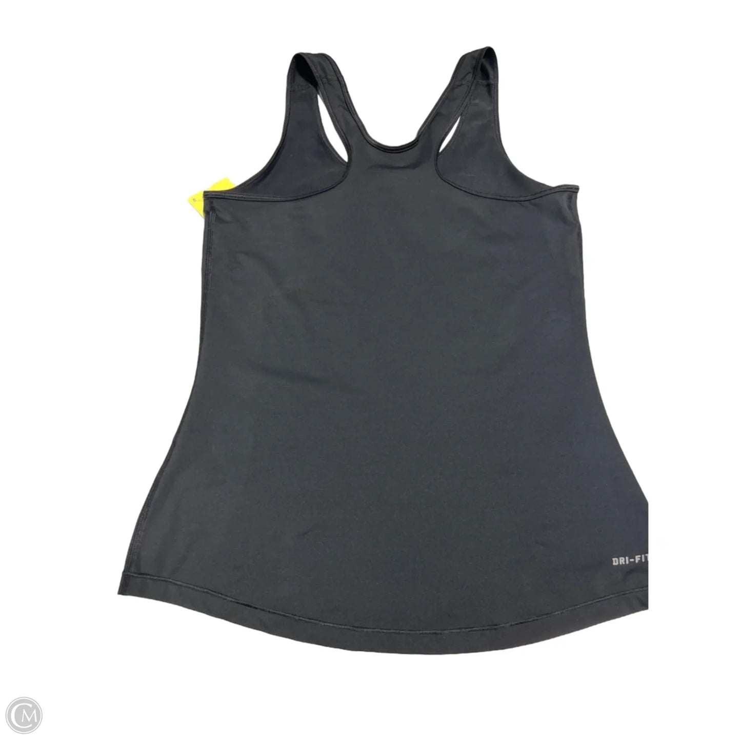 Athletic Tank Top By Nike Apparel In Black, Size: M