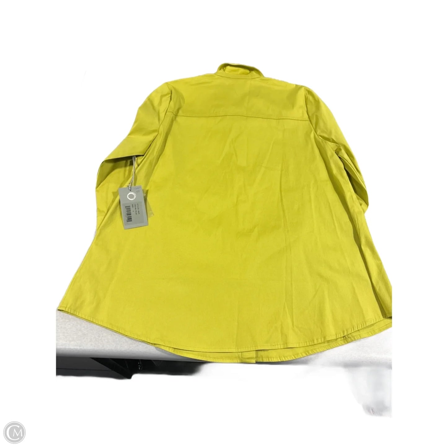 Blouse Long Sleeve By Habitat In Green, Size: S