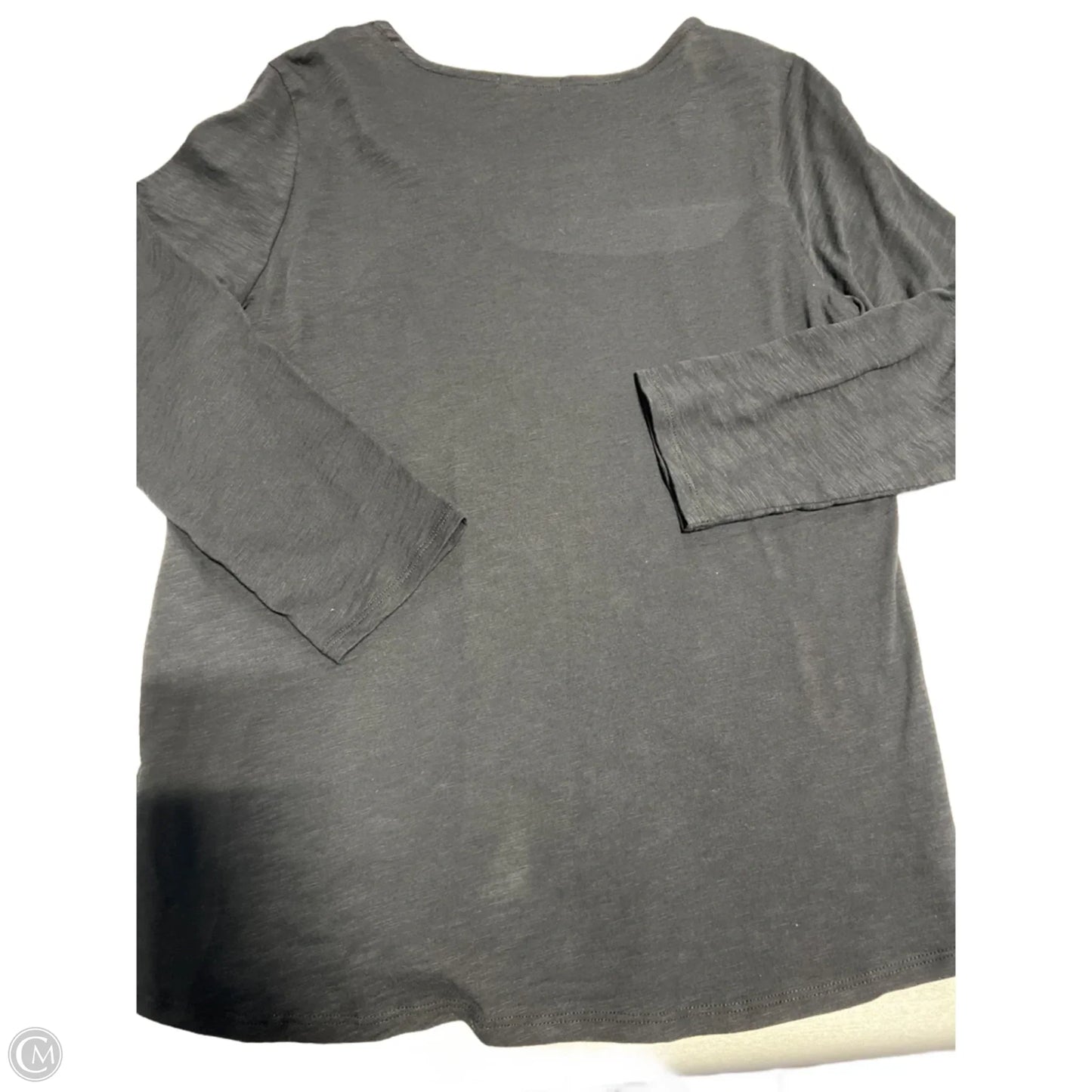 Top Long Sleeve By Habitat In Black, Size: M