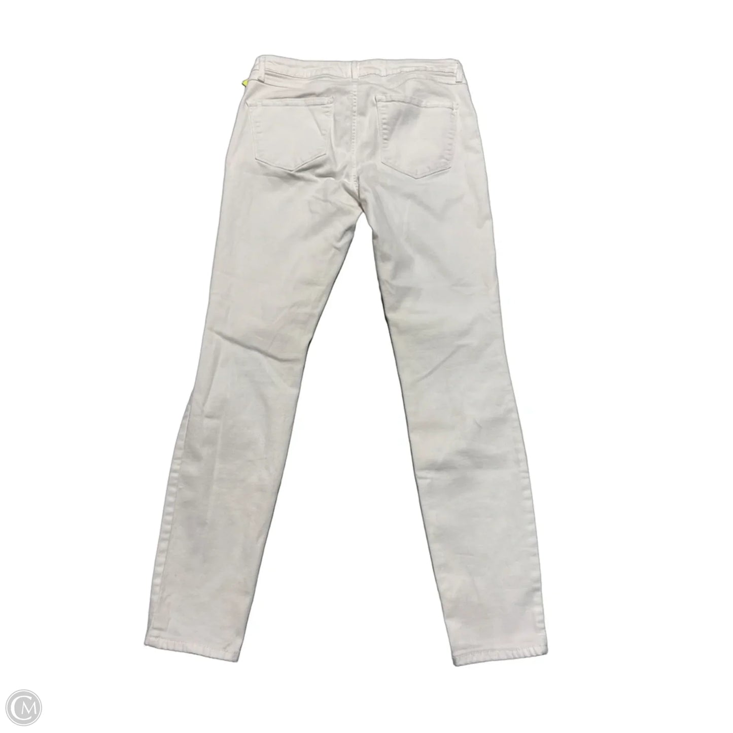 Jeans Skinny By Rewash In White Denim, Size: 8