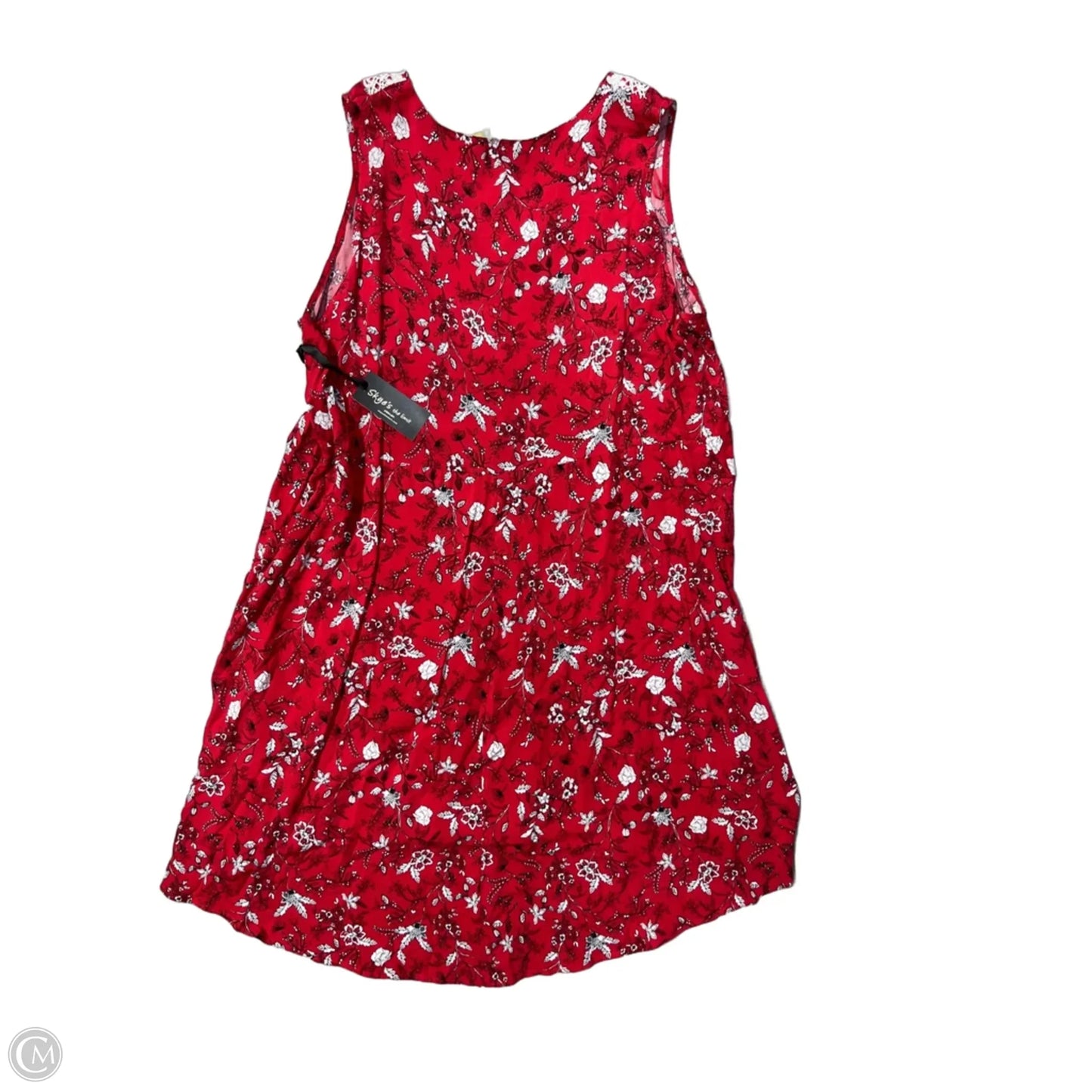 Dress Casual Midi By Skyes The Limit In Red, Size: 3x