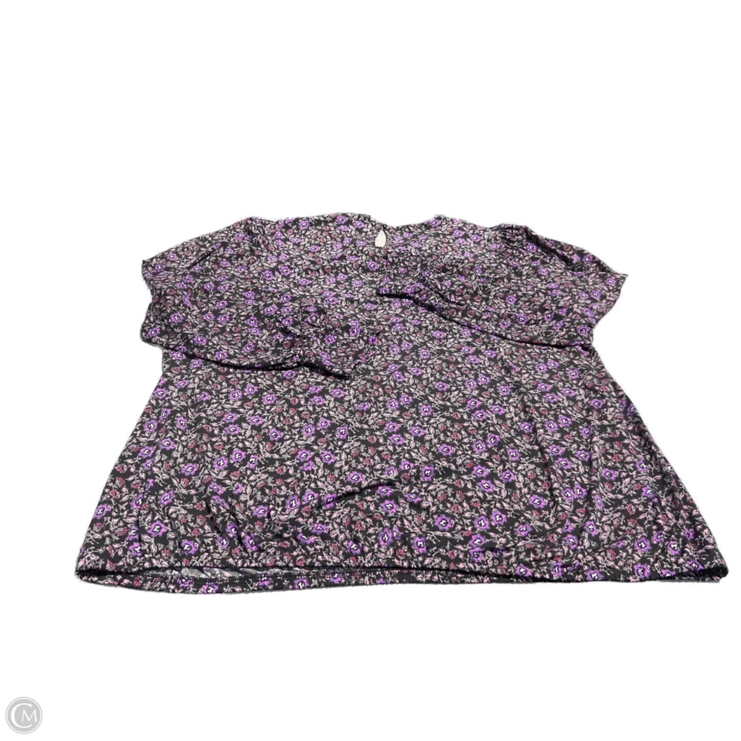 Top Long Sleeve By Lane Bryant In Floral Print, Size: 3x
