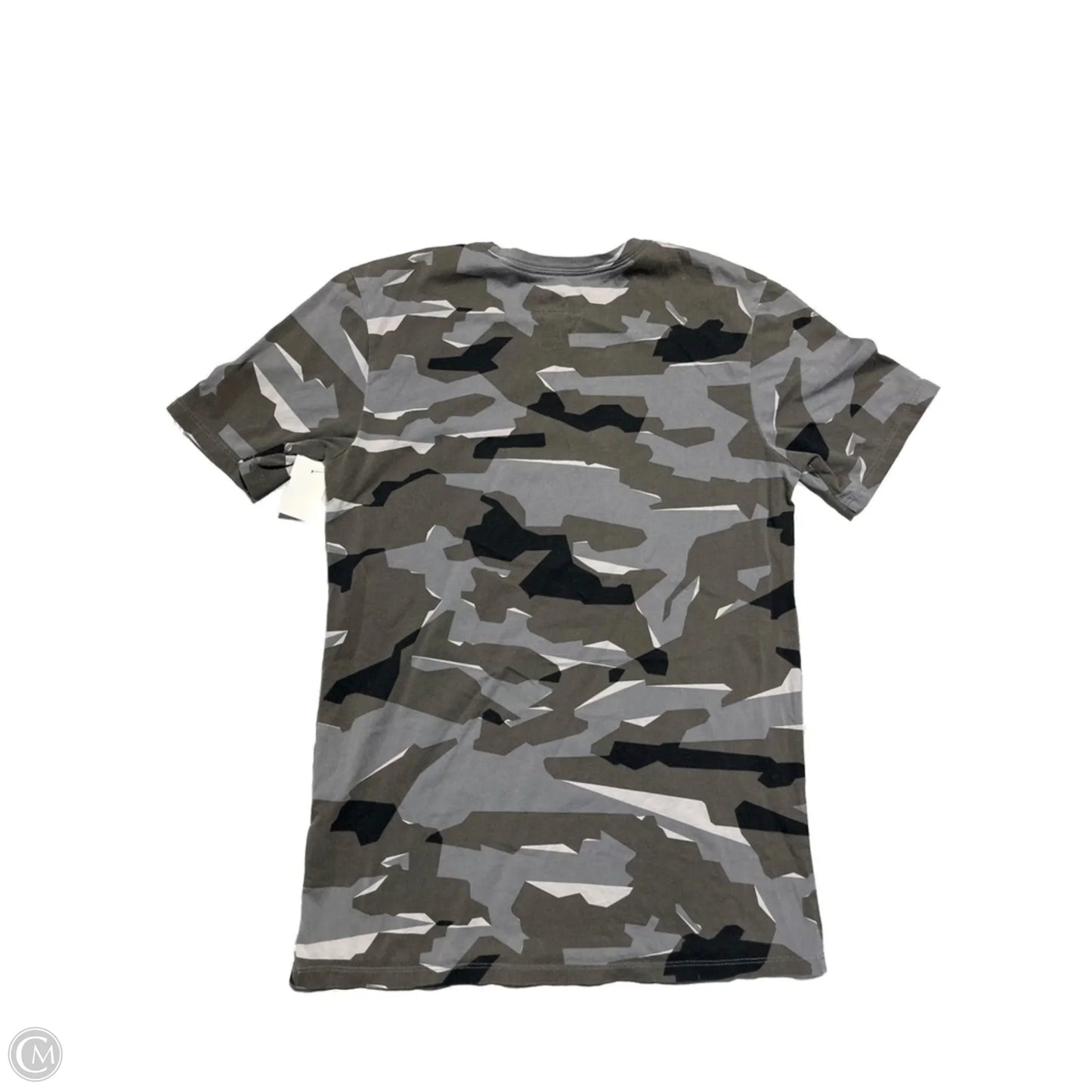 Top Short Sleeve By Nike Apparel In Camouflage Print, Size: S