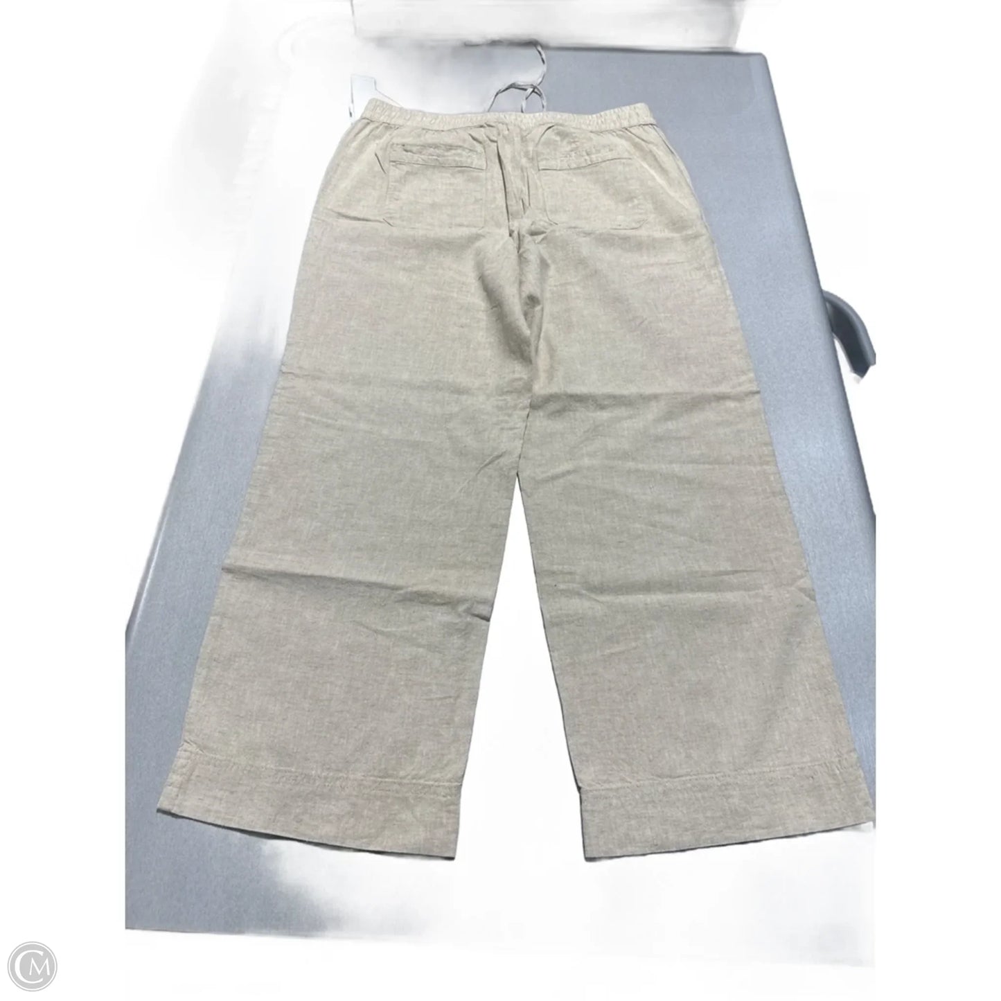 Pants Linen By Talbots In Beige, Size: 12p