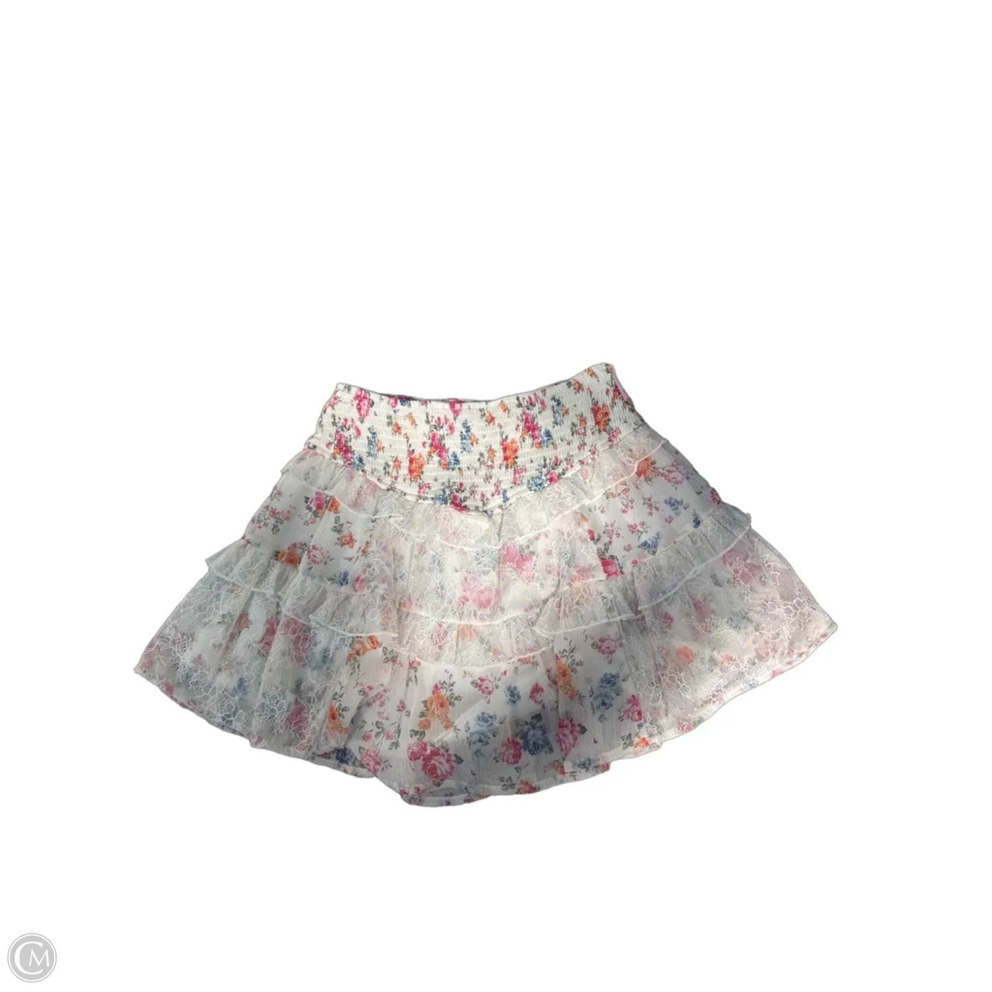Skirt Mini & Short By Francesca’s In Floral Print, Size: Xs