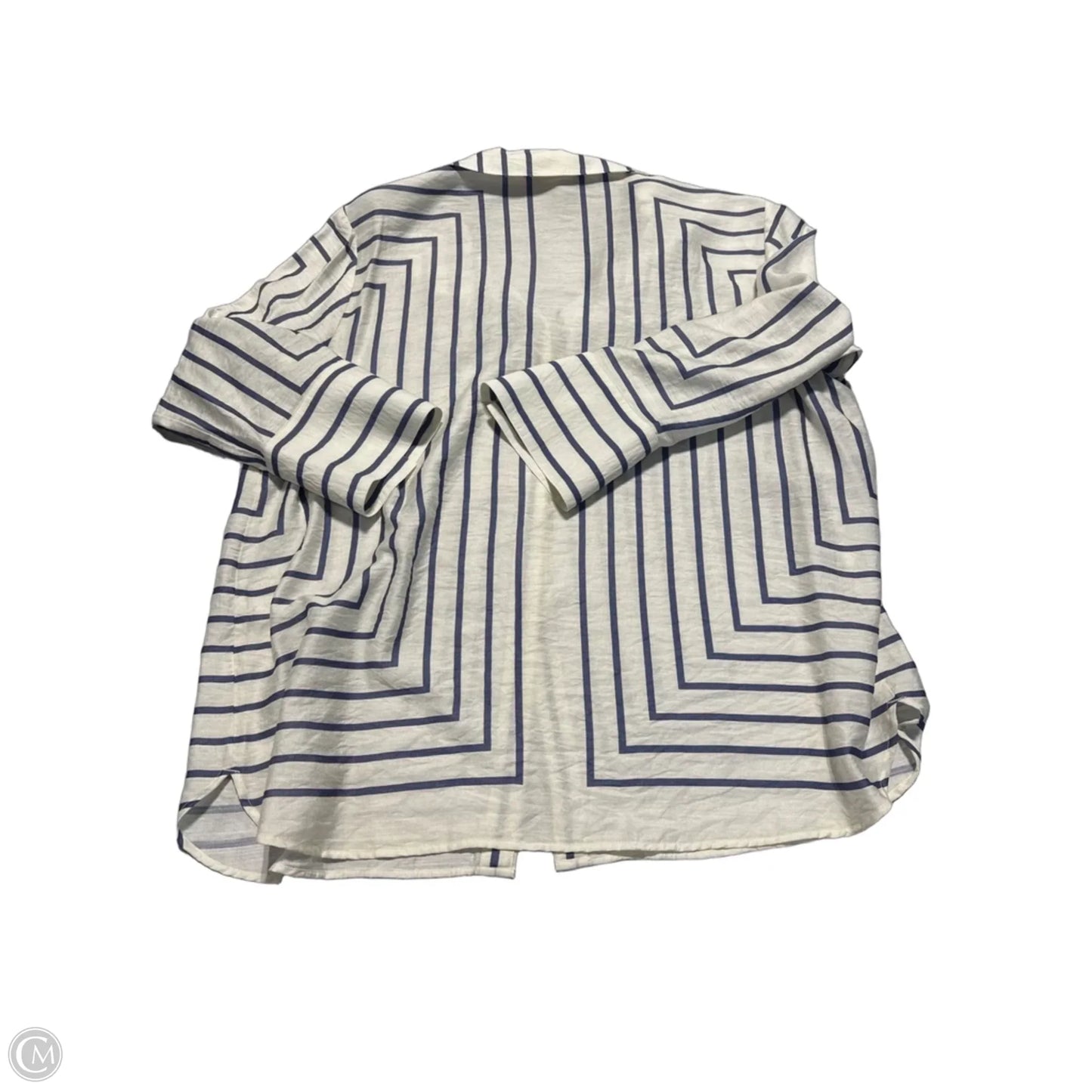 Top Long Sleeve By Cmc In Cream, Size: Xl